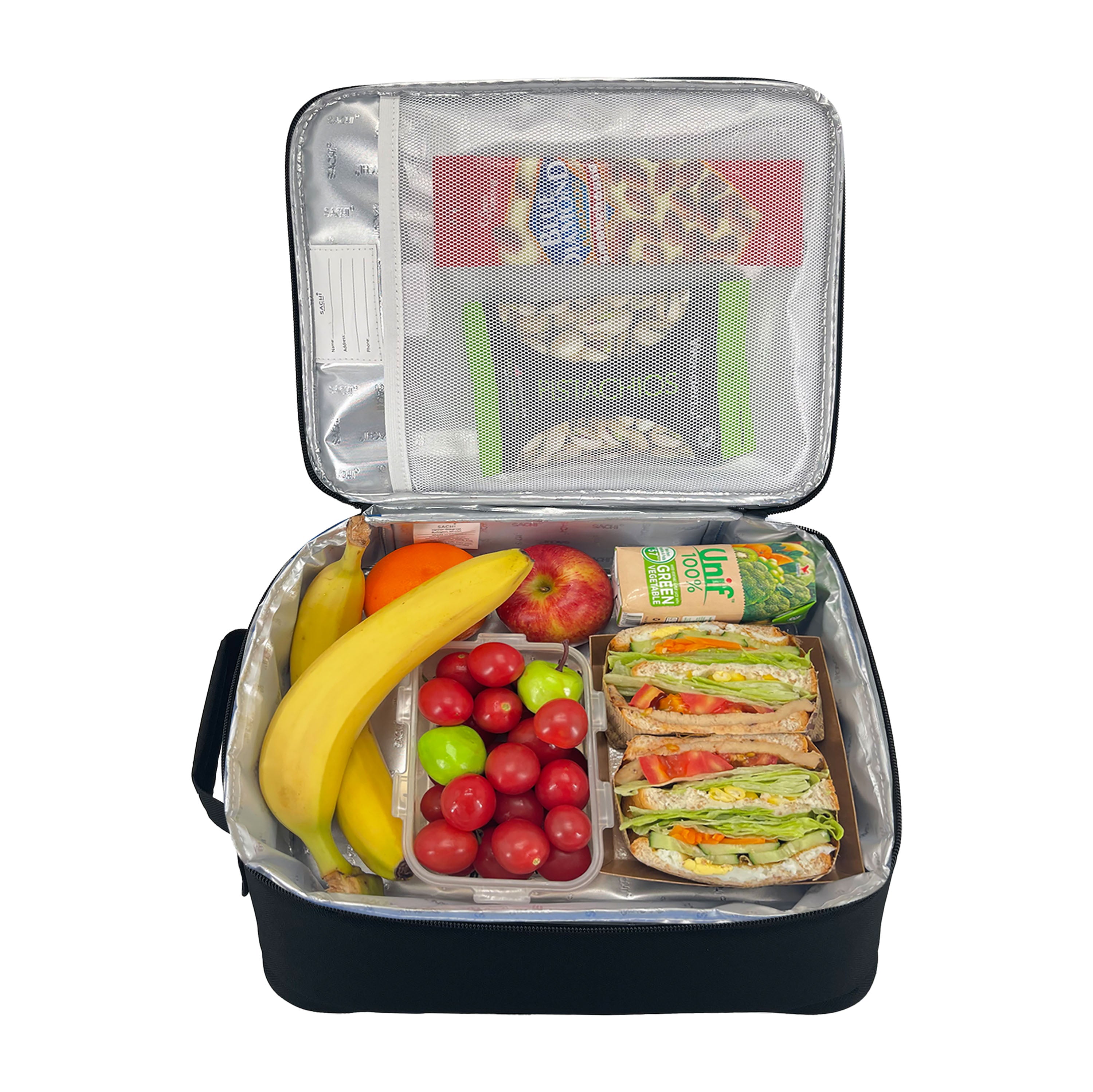 Sachi Insulated Junior XL Lunch Bag - Black