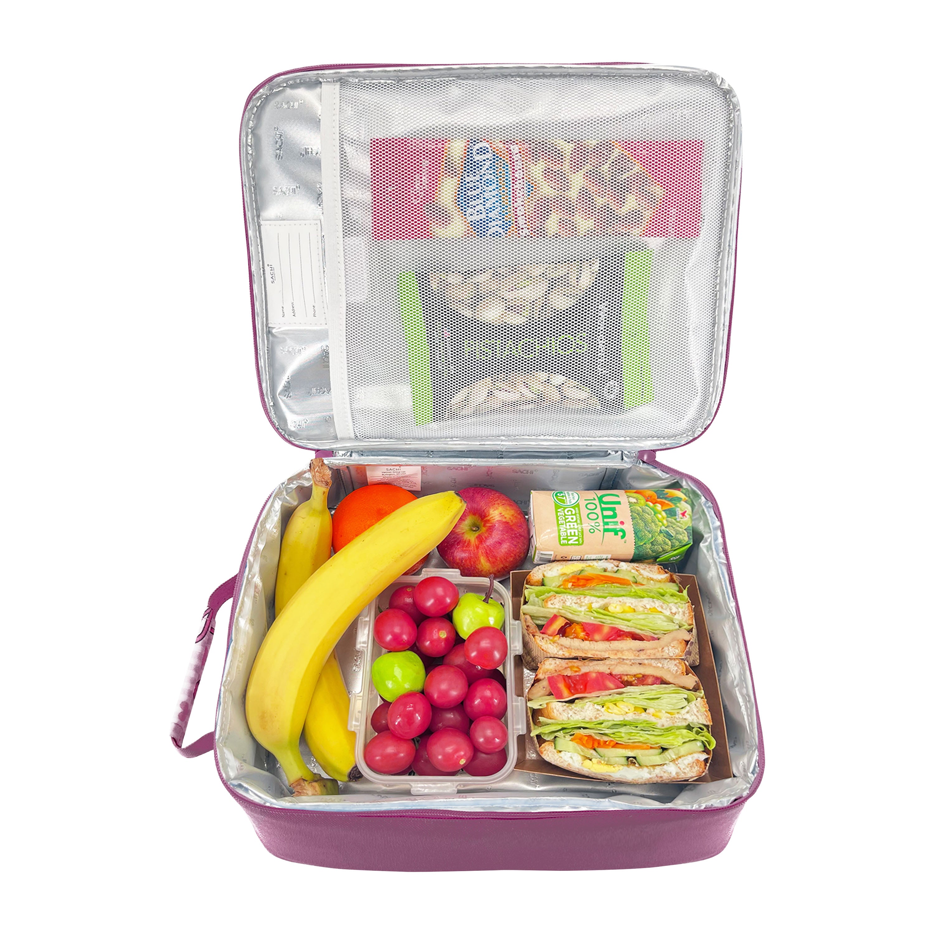 Sachi Insulated Junior XL Lunch Bag - Bows & Hearts