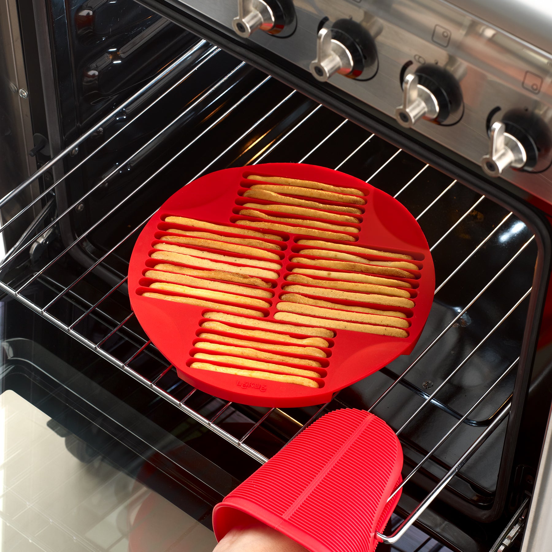 Lékué Bread Sticks Mould 240ml Brown
