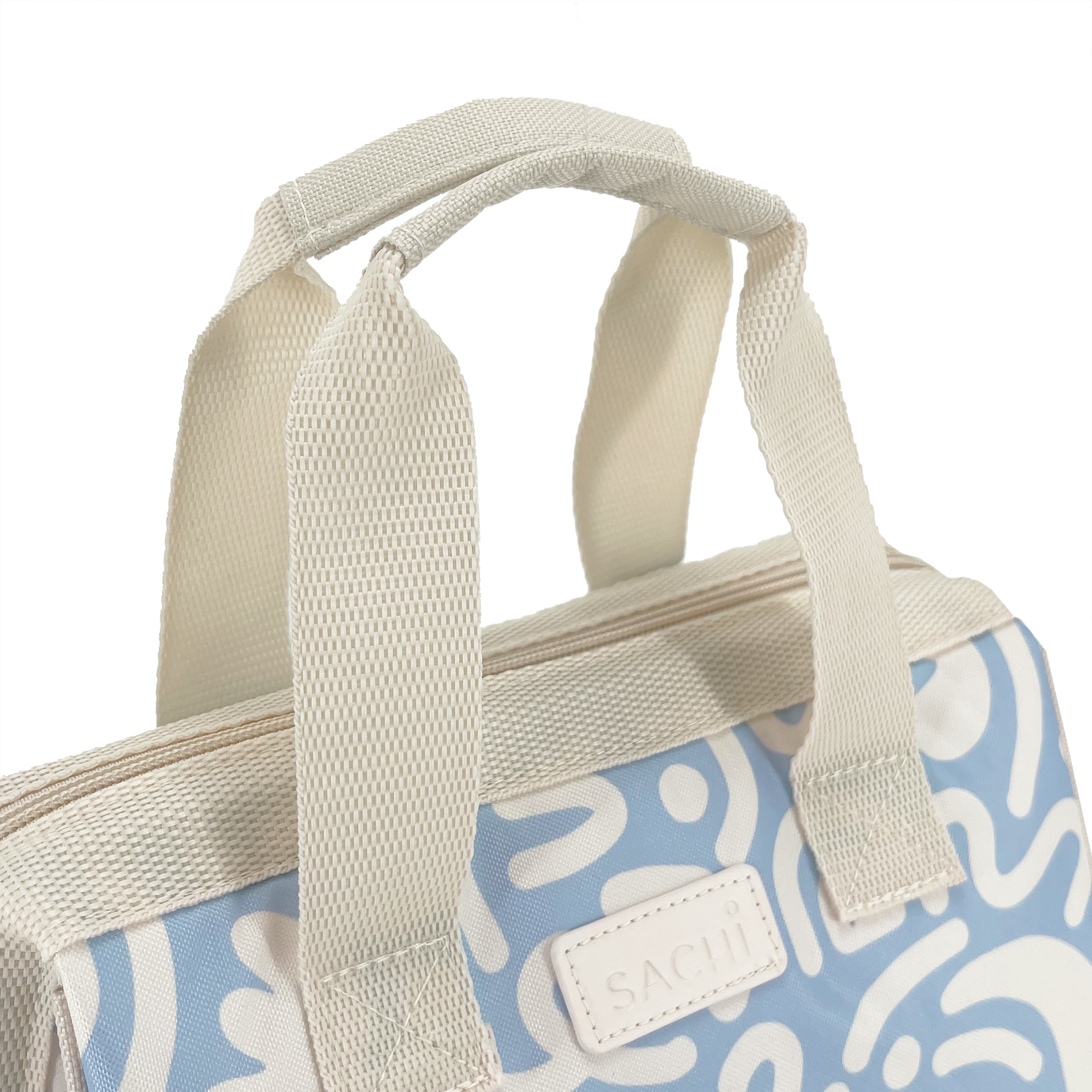 Sachi Insulated Style 34 Lunch Bag - Blue Squiggles