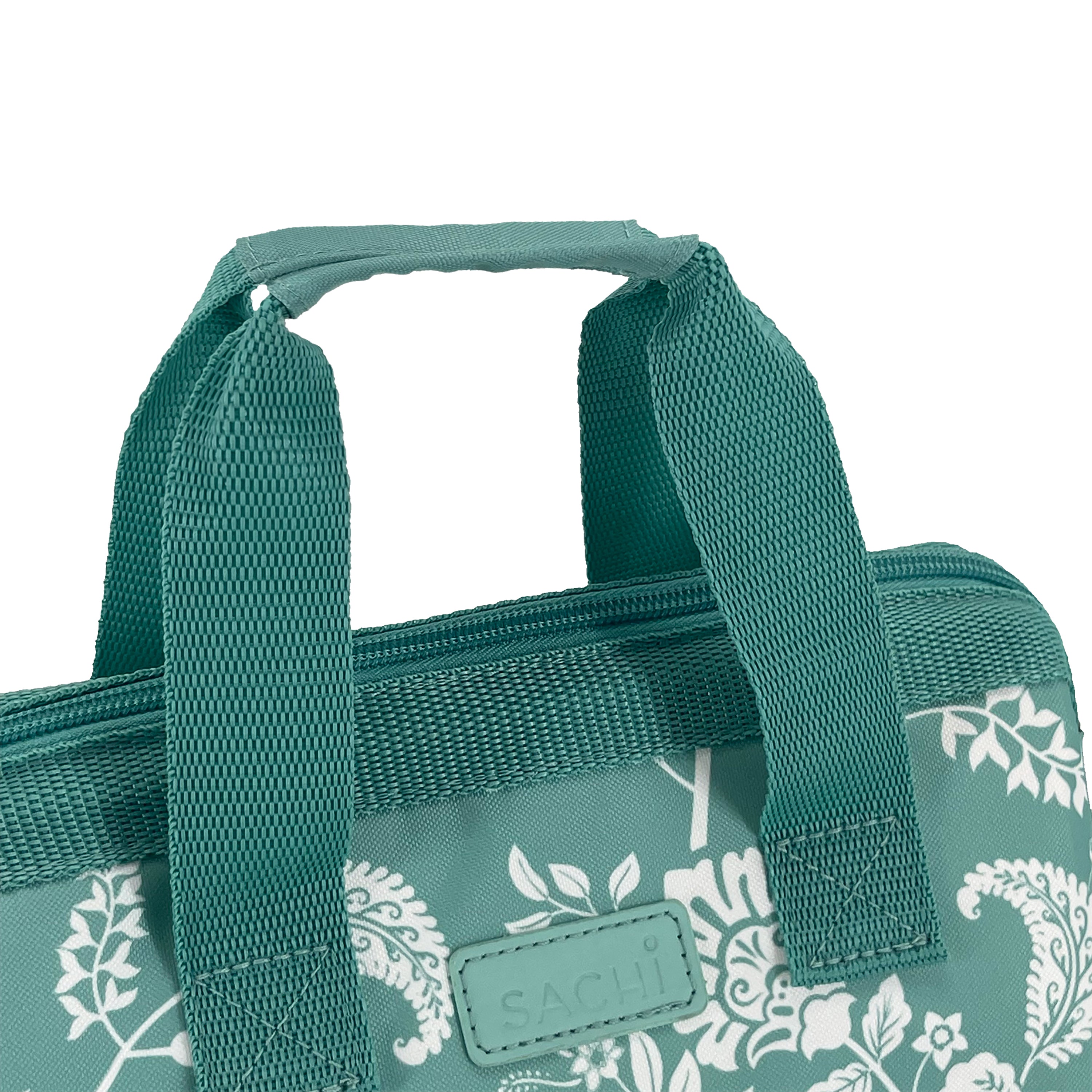 Sachi Insulated Style 34 Lunch Bag - Green Paisley