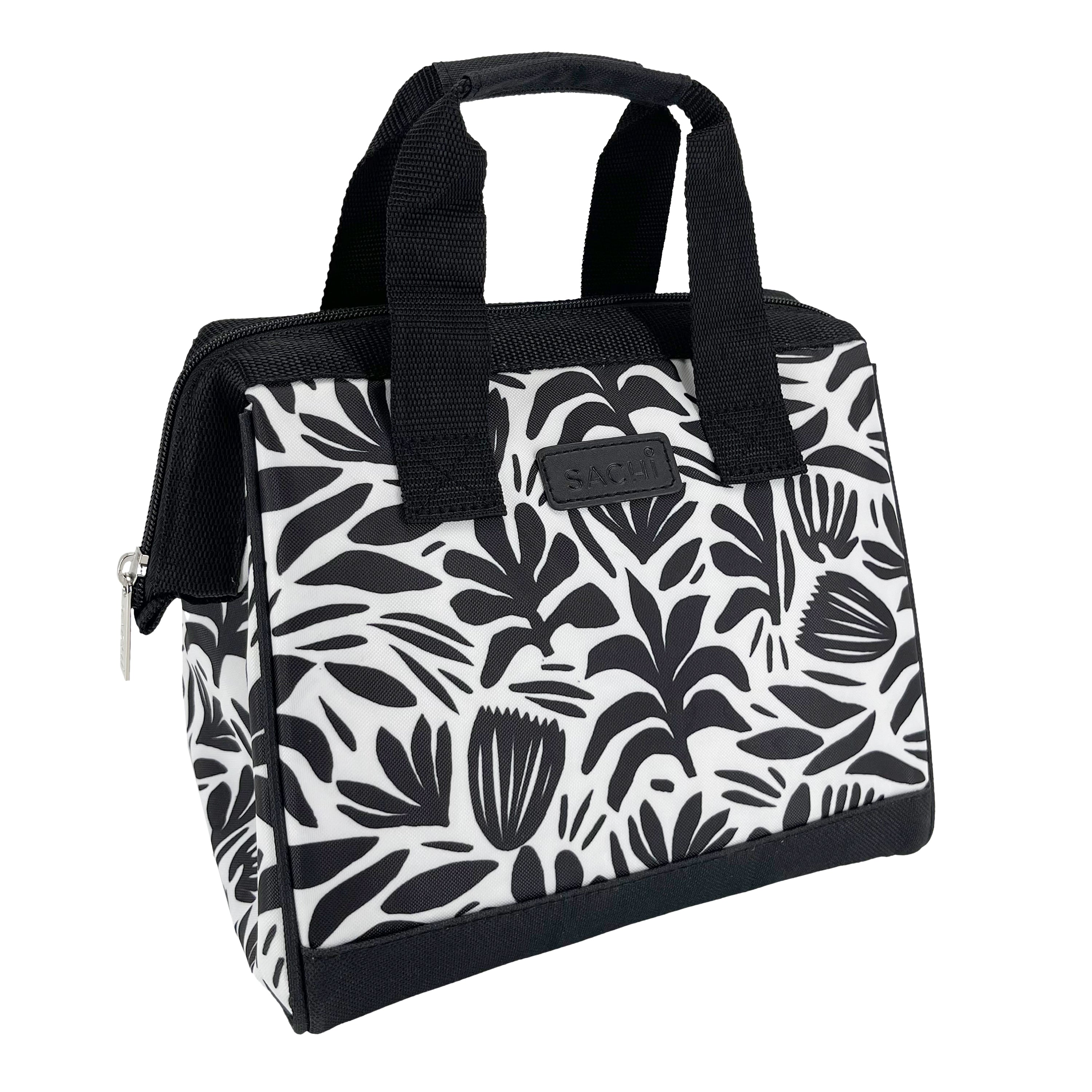 Sachi Insulated Style 34 Lunch Bag - Monochrome Blooms