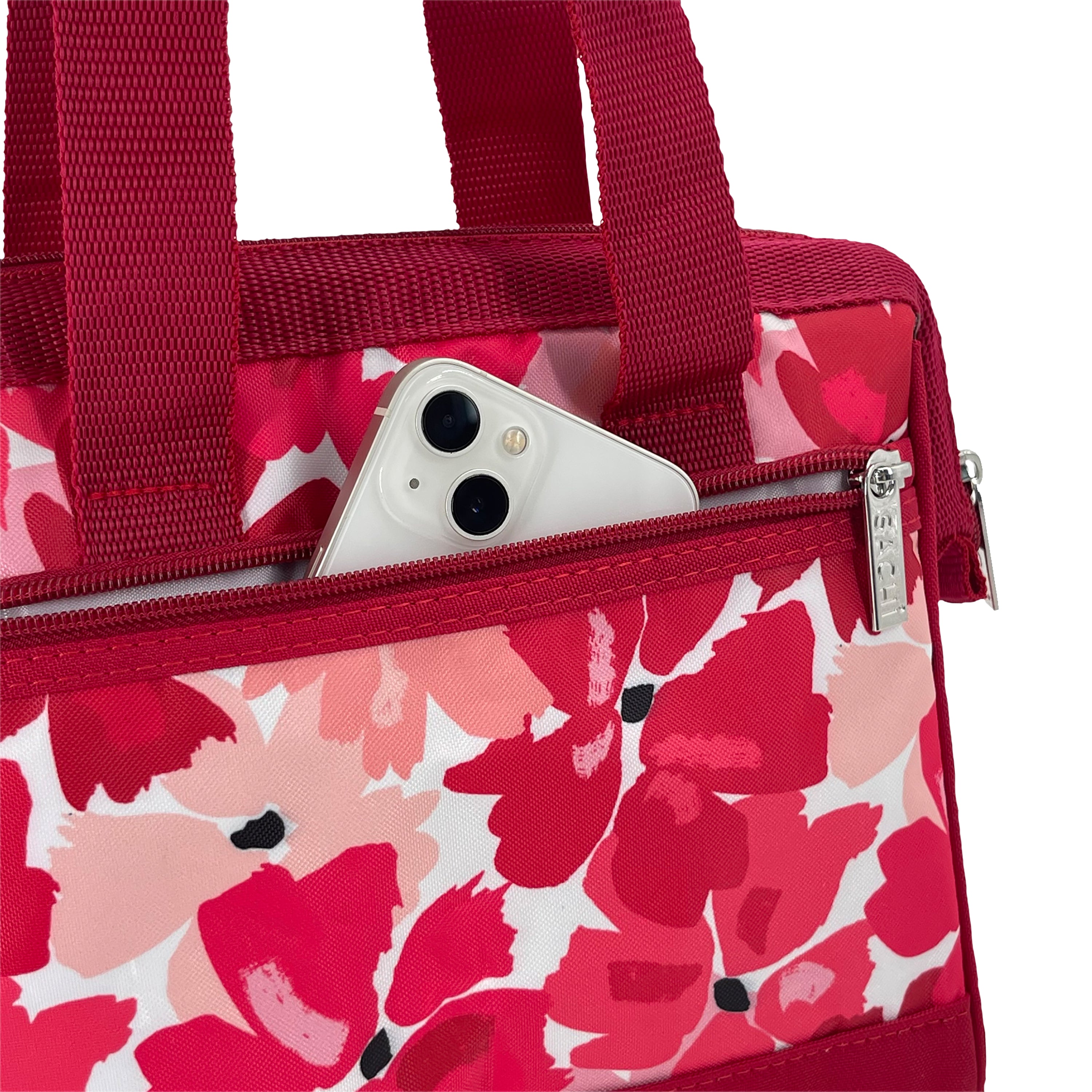 Sachi Insulated Style 34 Lunch Bag - Red Poppies