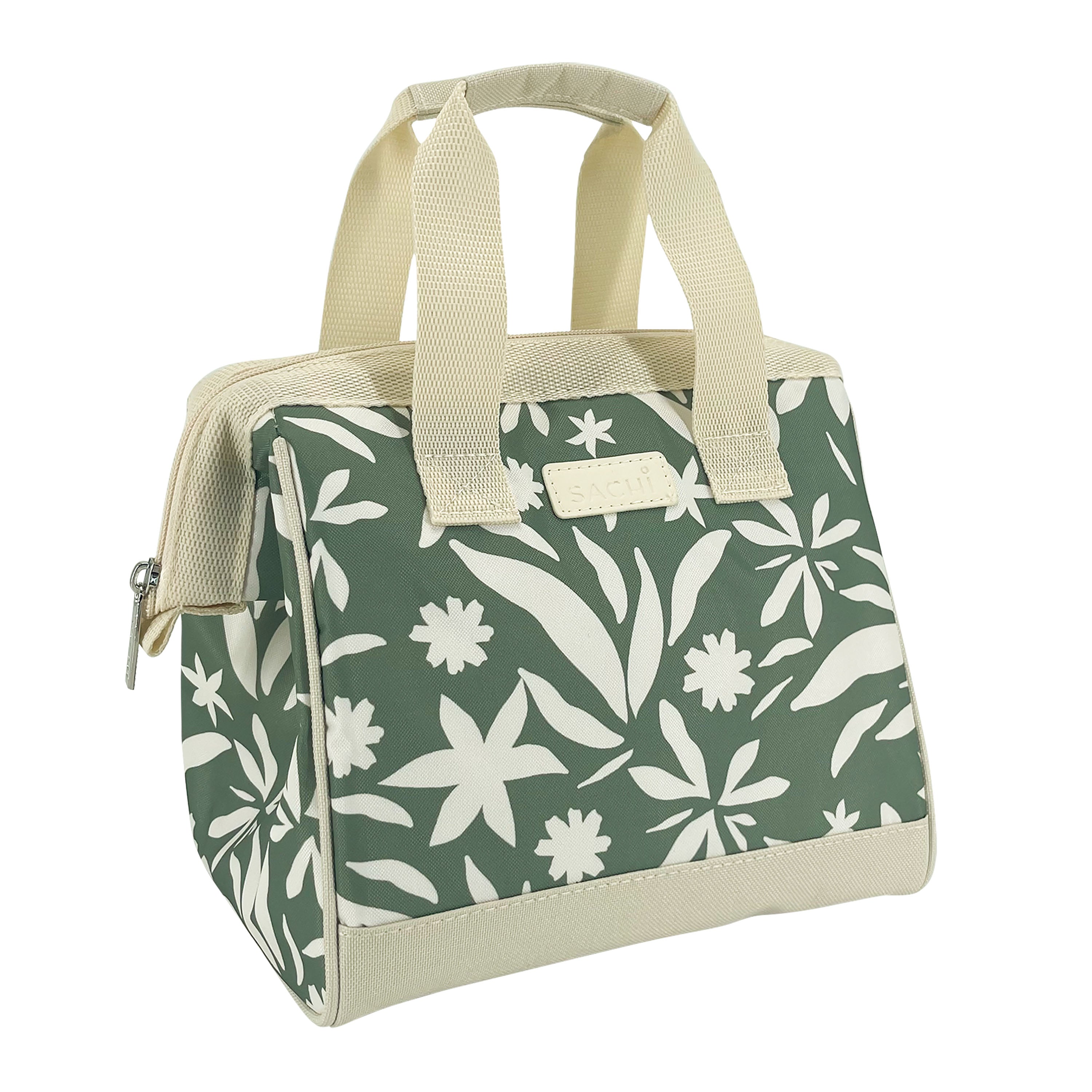 Sachi Insulated Style 34 Lunch Bag - Sage Wildflower