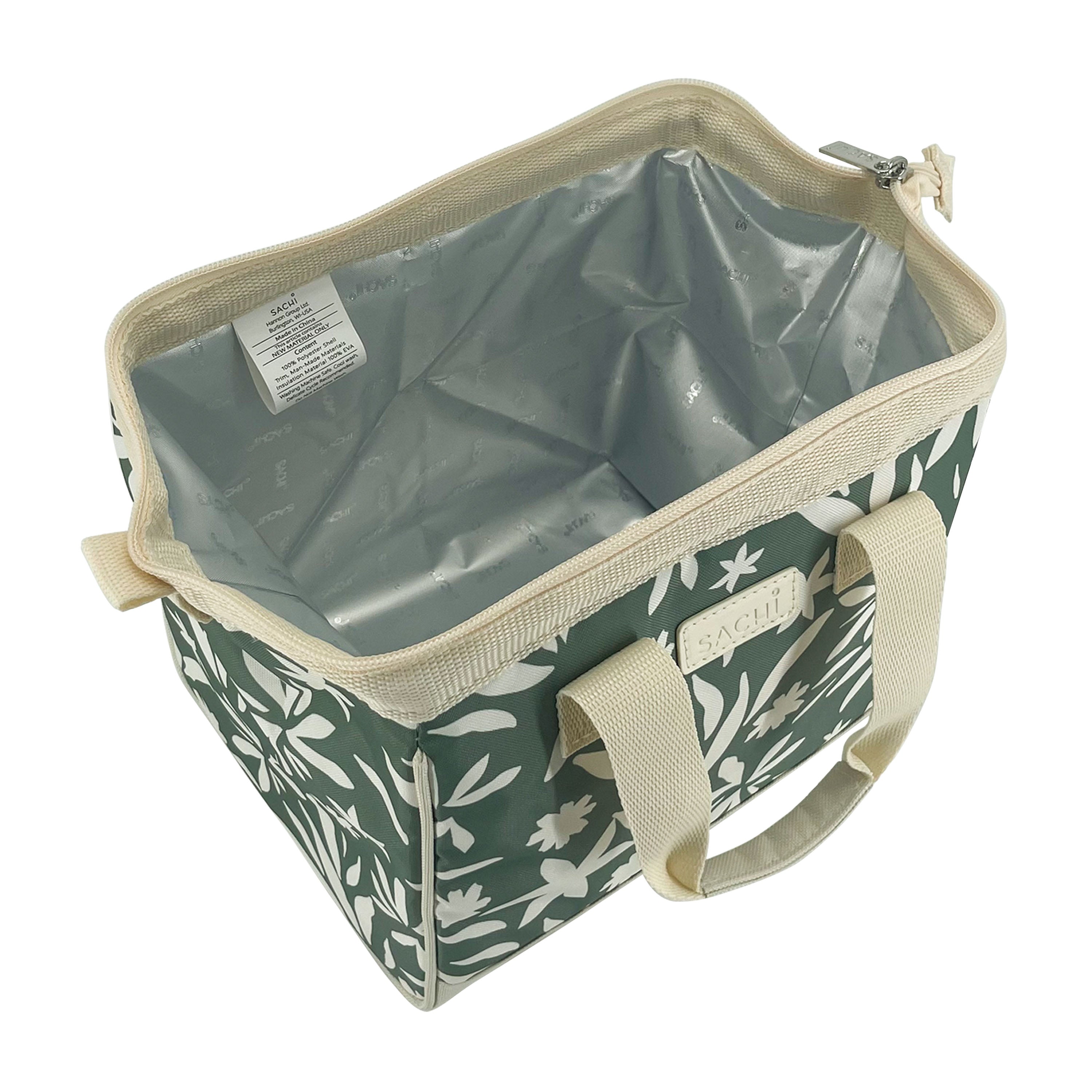 Sachi Insulated Style 34 Lunch Bag - Sage Wildflower