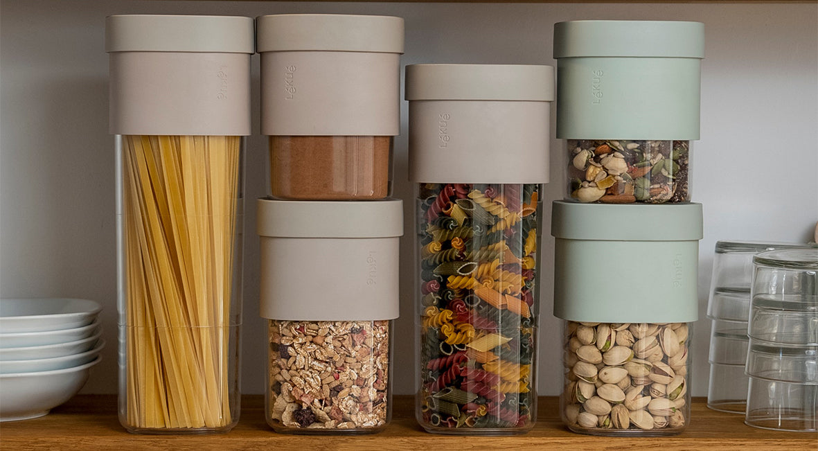 Lékué Flip Storage 3 Piece Set with Accessories