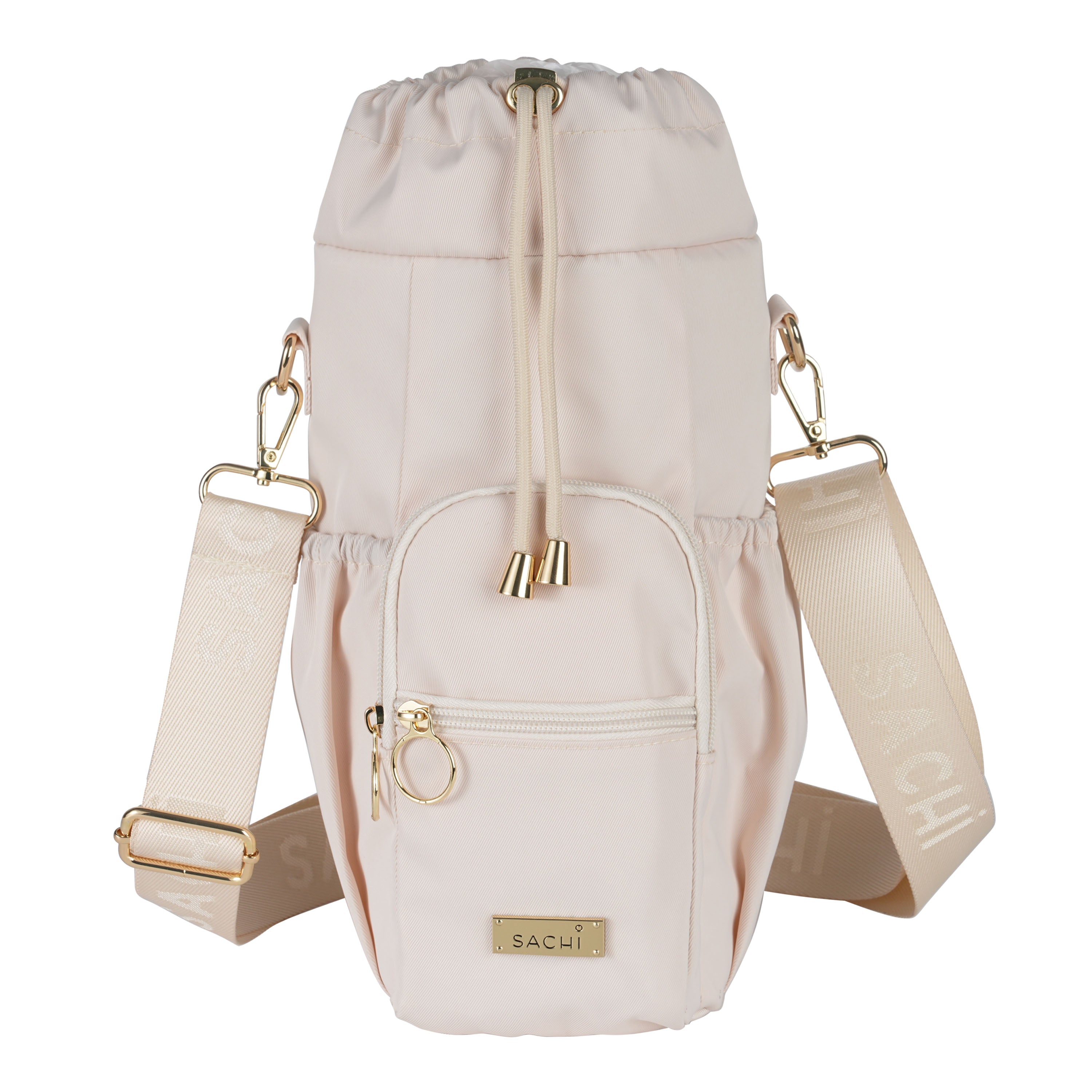 Sachi Crossbody Insulated Bottle Bag - Alabaster