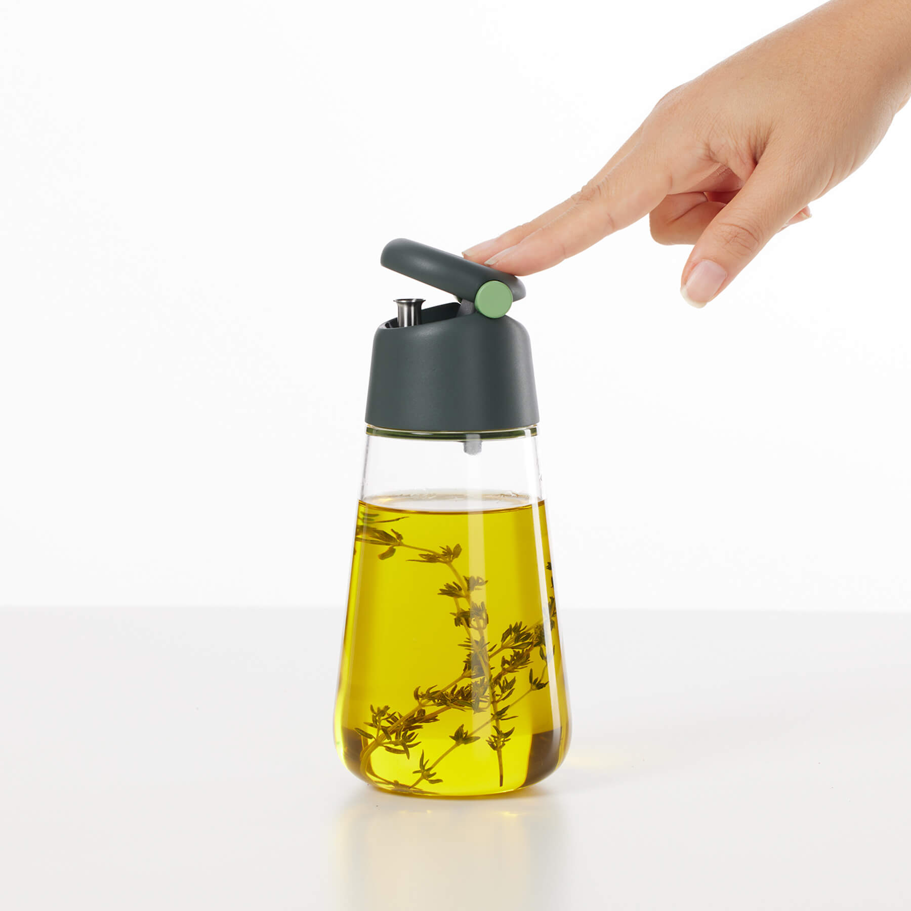 Lékué Oil Bottle 400ml Glass Combo
