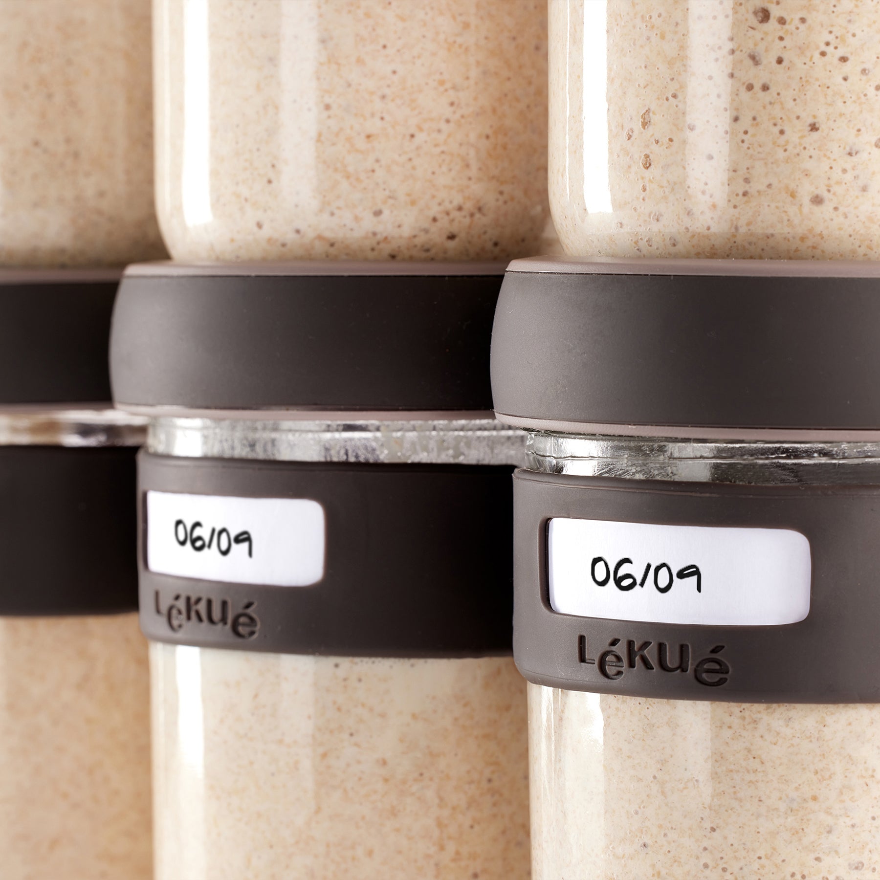 Lékué Sourdough Starter Set 700ml Brown