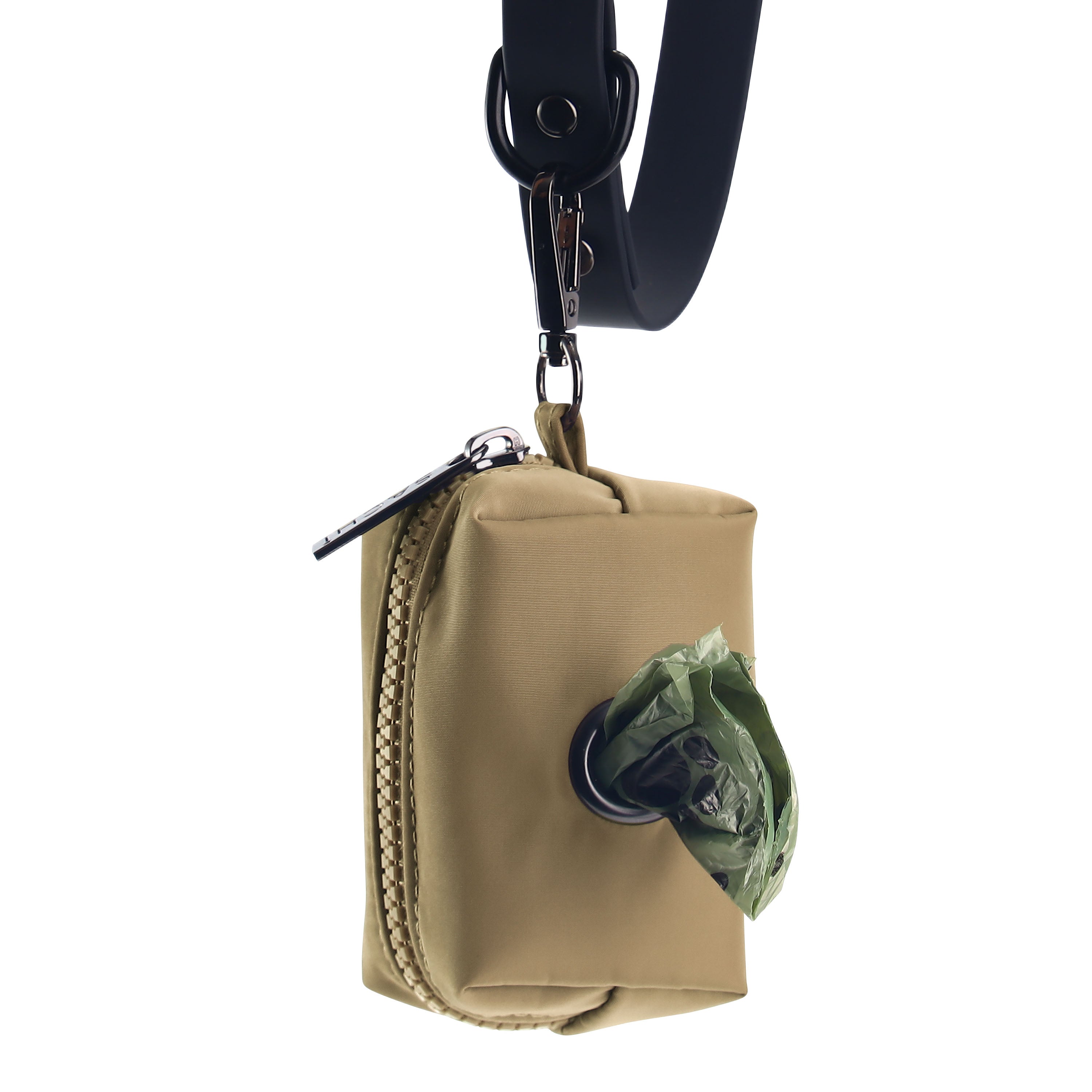 Sachi PupPack Portable Waste Bag Holder - Latte