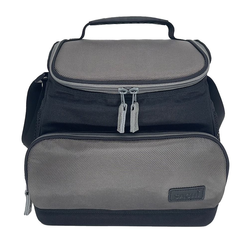 Sachi Insulated Rugger Cooler Bag  - Black/Silver