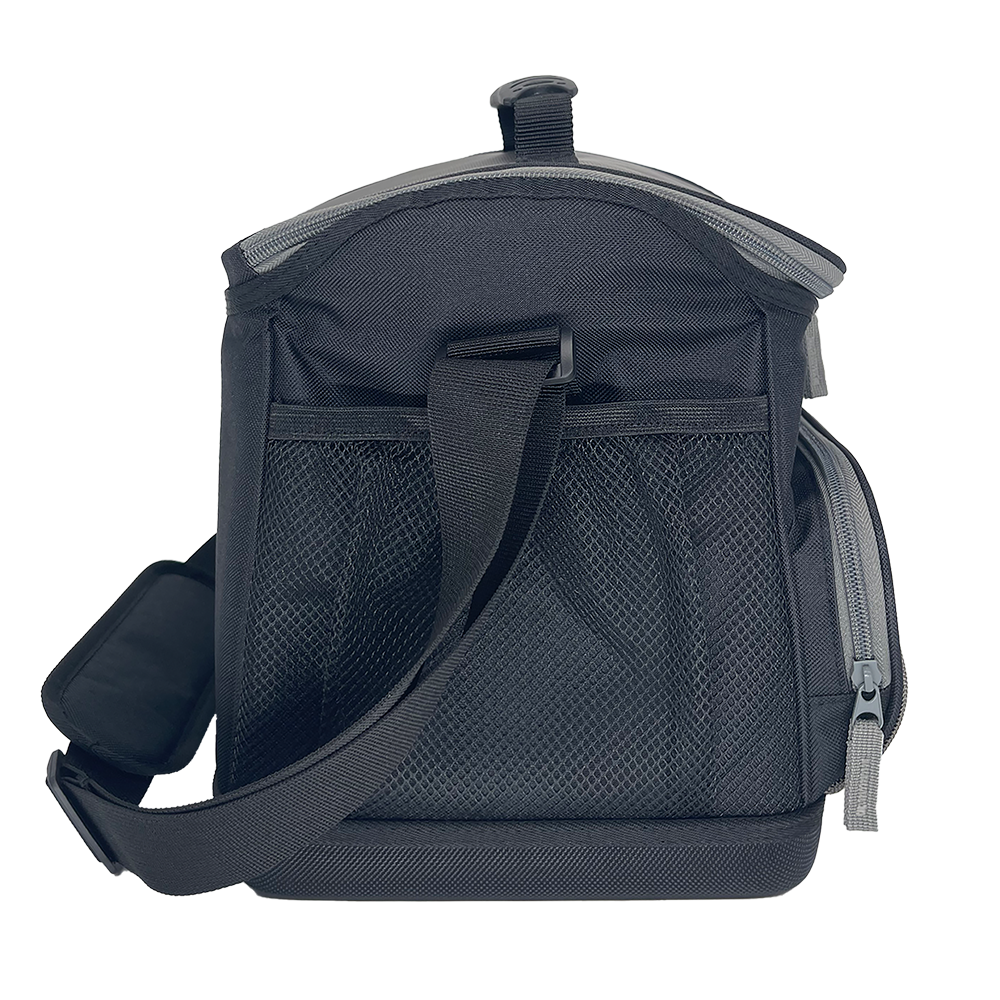 Sachi Insulated Rugger Cooler Bag  - Black/Silver