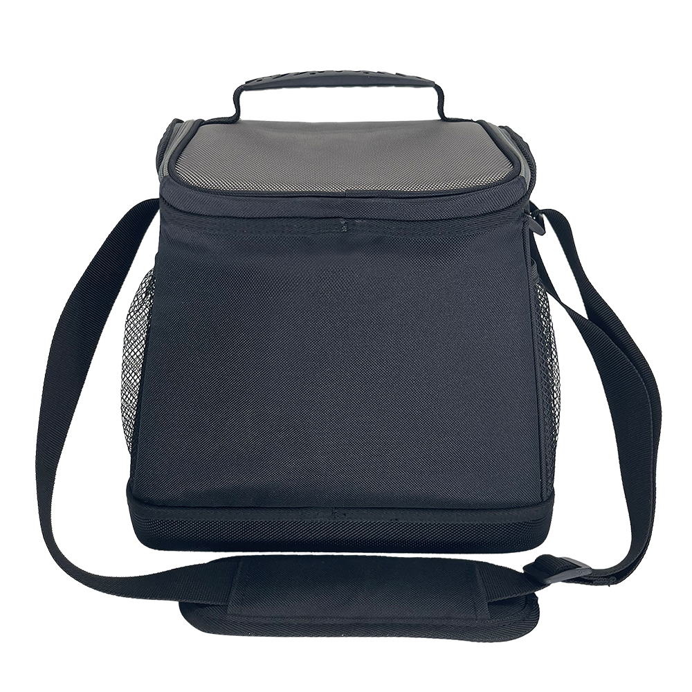Sachi Insulated Rugger Cooler Bag  - Black/Silver