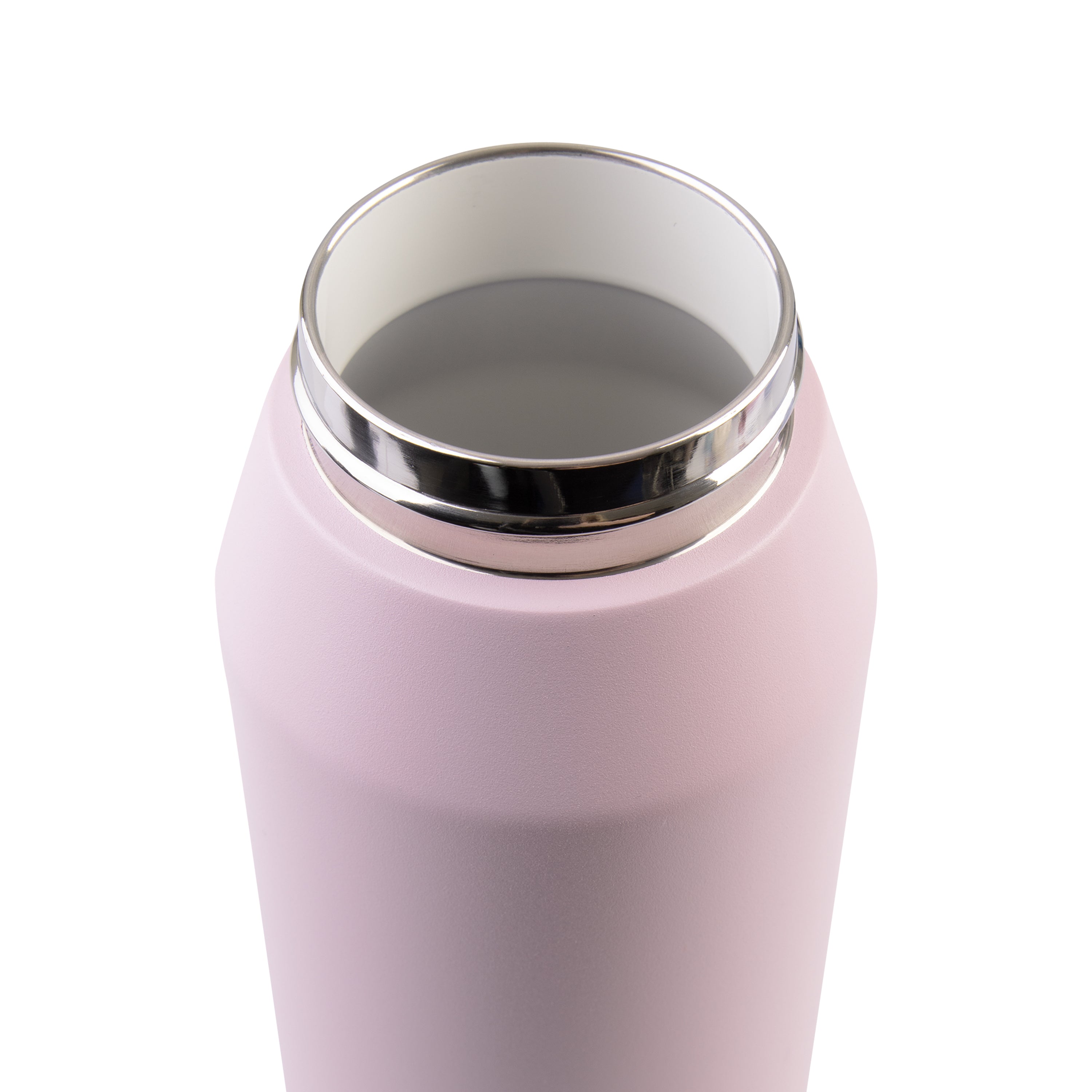 Oasis Capri Ceramic Lined Triple Wall Drink Bottle with Quick Release 1L - Pink Lemonade