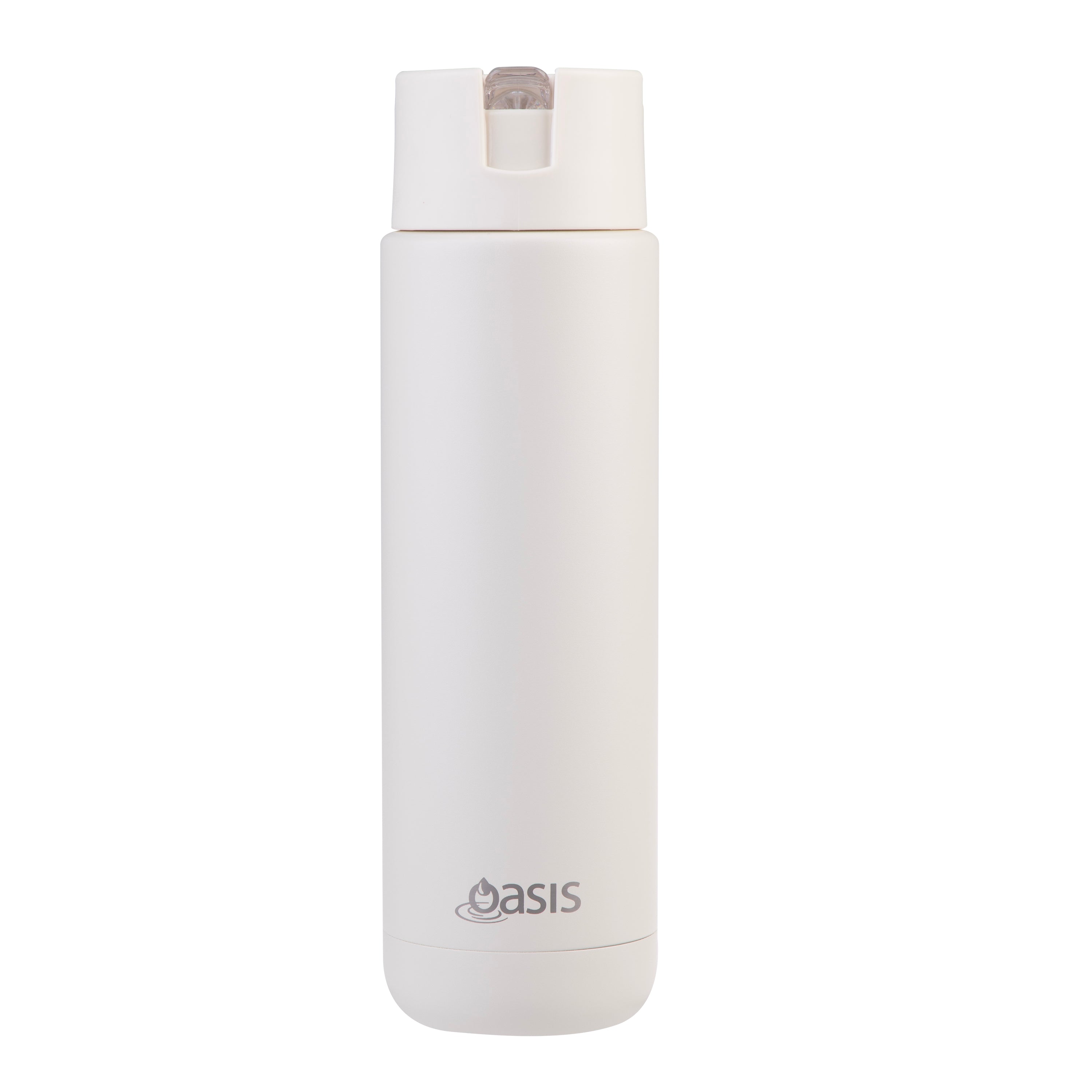 Oasis Moda Ceramic Lined Triple Wall Drink Bottle 700ml - Alabaster