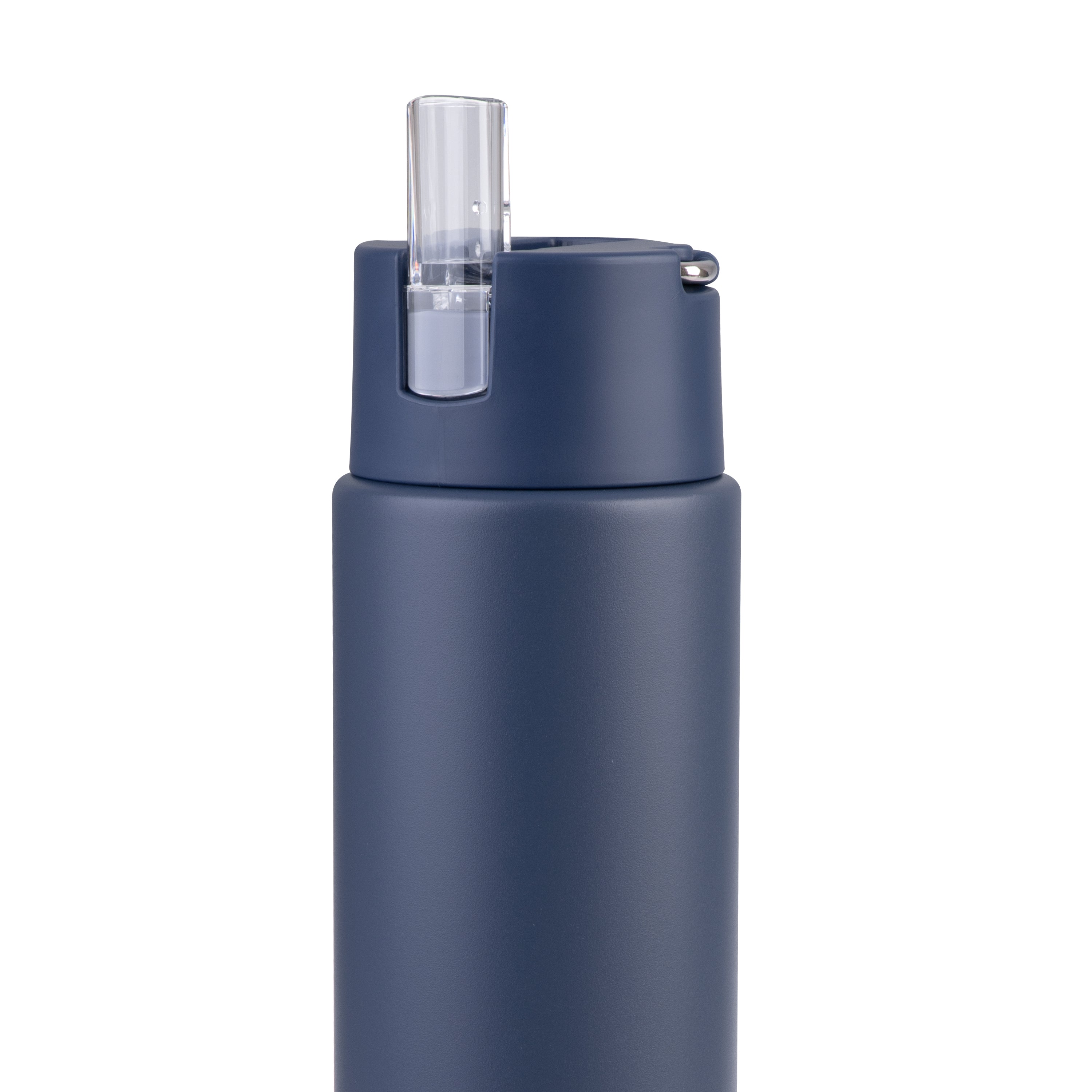 Oasis Moda Ceramic Lined Triple Wall Drink Bottle 700ml - Indigo