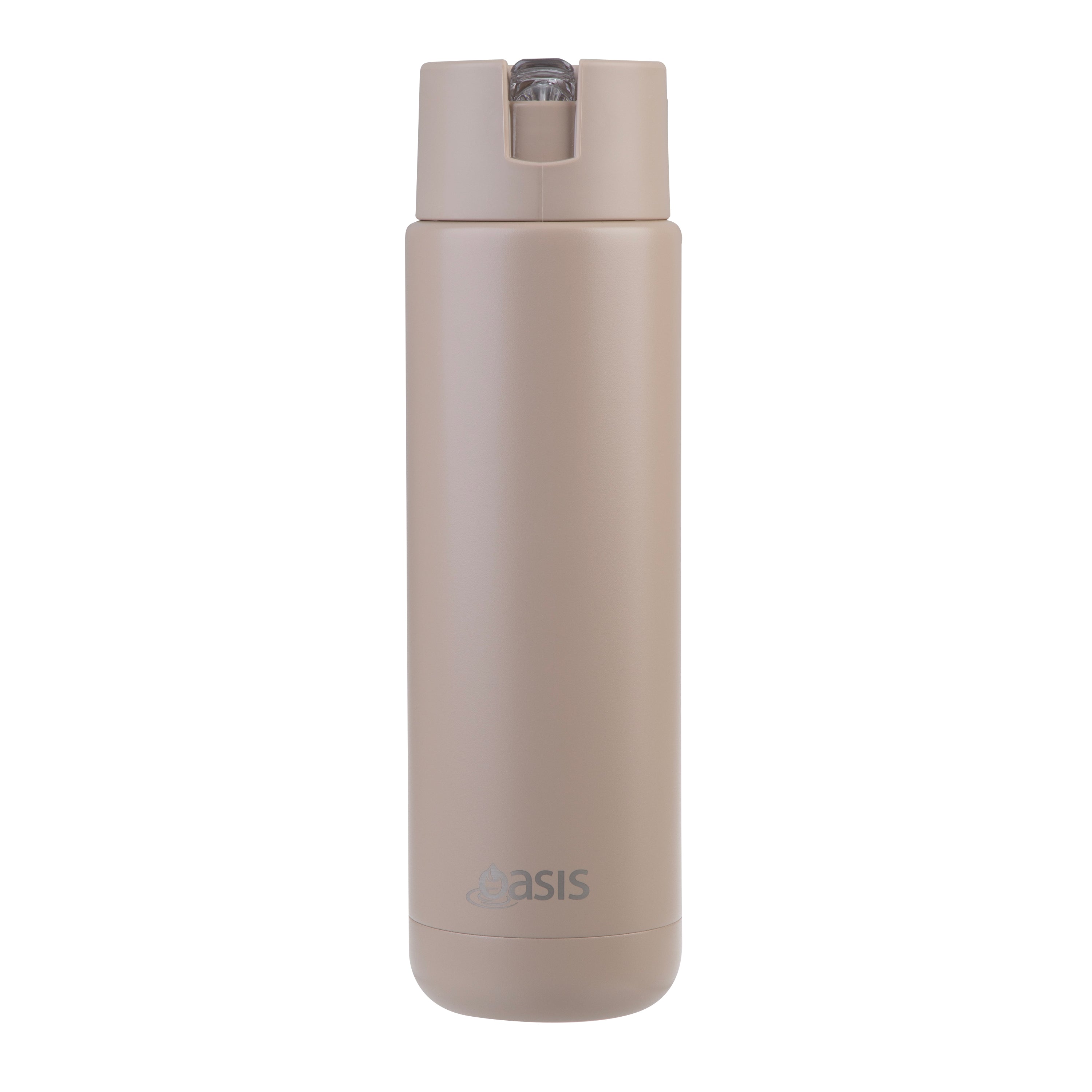 Oasis Moda Ceramic Lined Triple Wall Drink Bottle 700ml - Latte