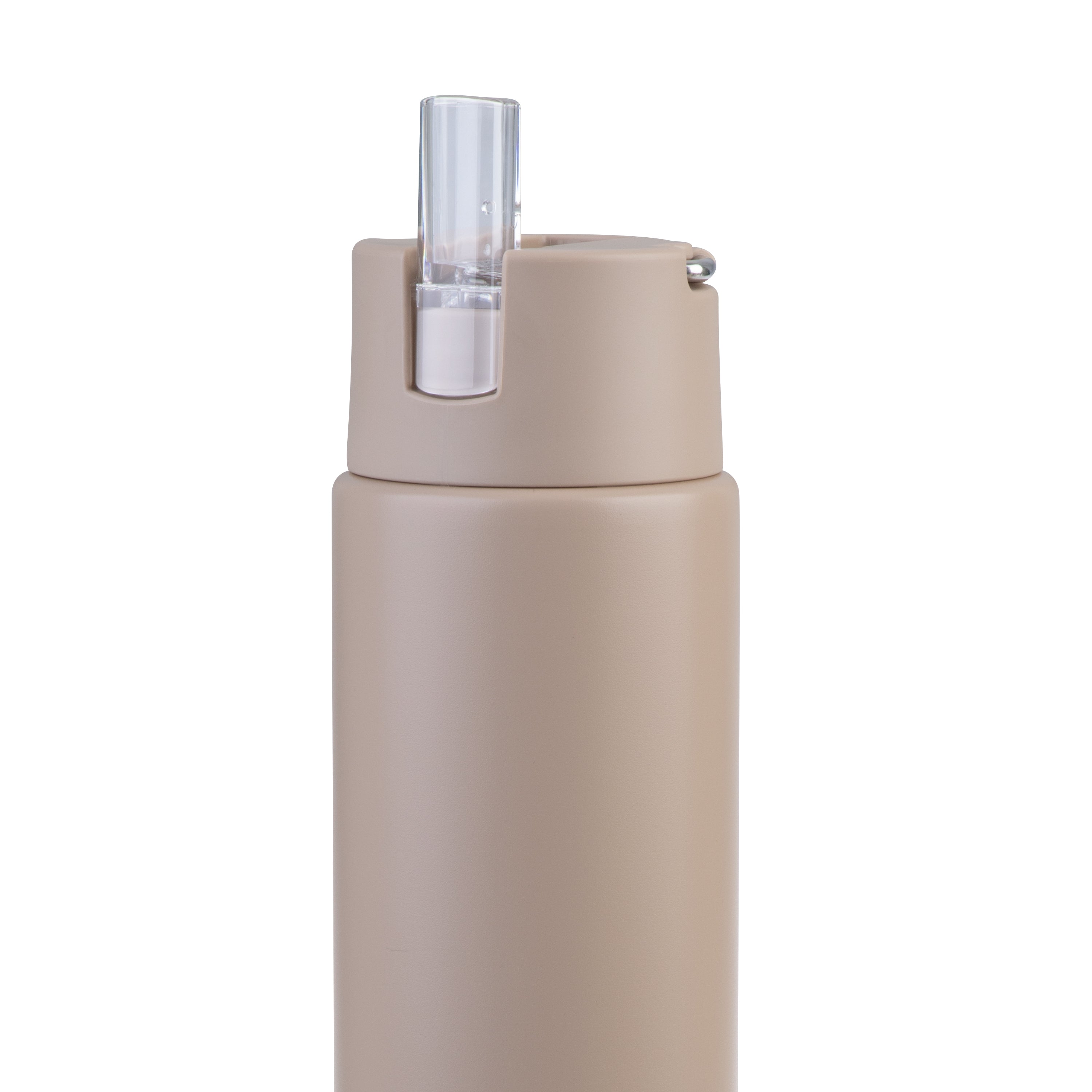 Oasis Moda Ceramic Lined Triple Wall Drink Bottle 700ml - Latte