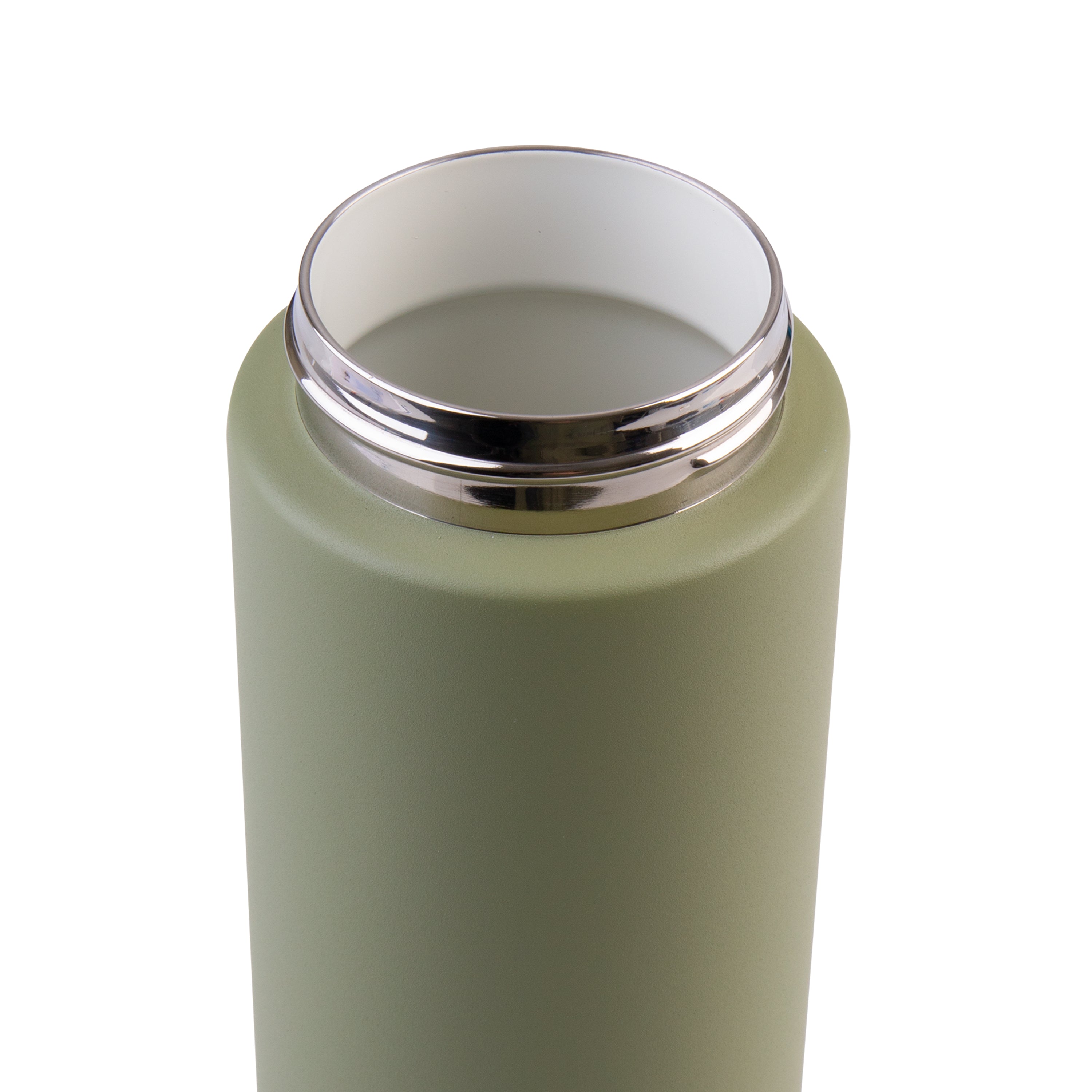 Oasis Moda Ceramic Lined Triple Wall Drink Bottle 700ml - Olive Green