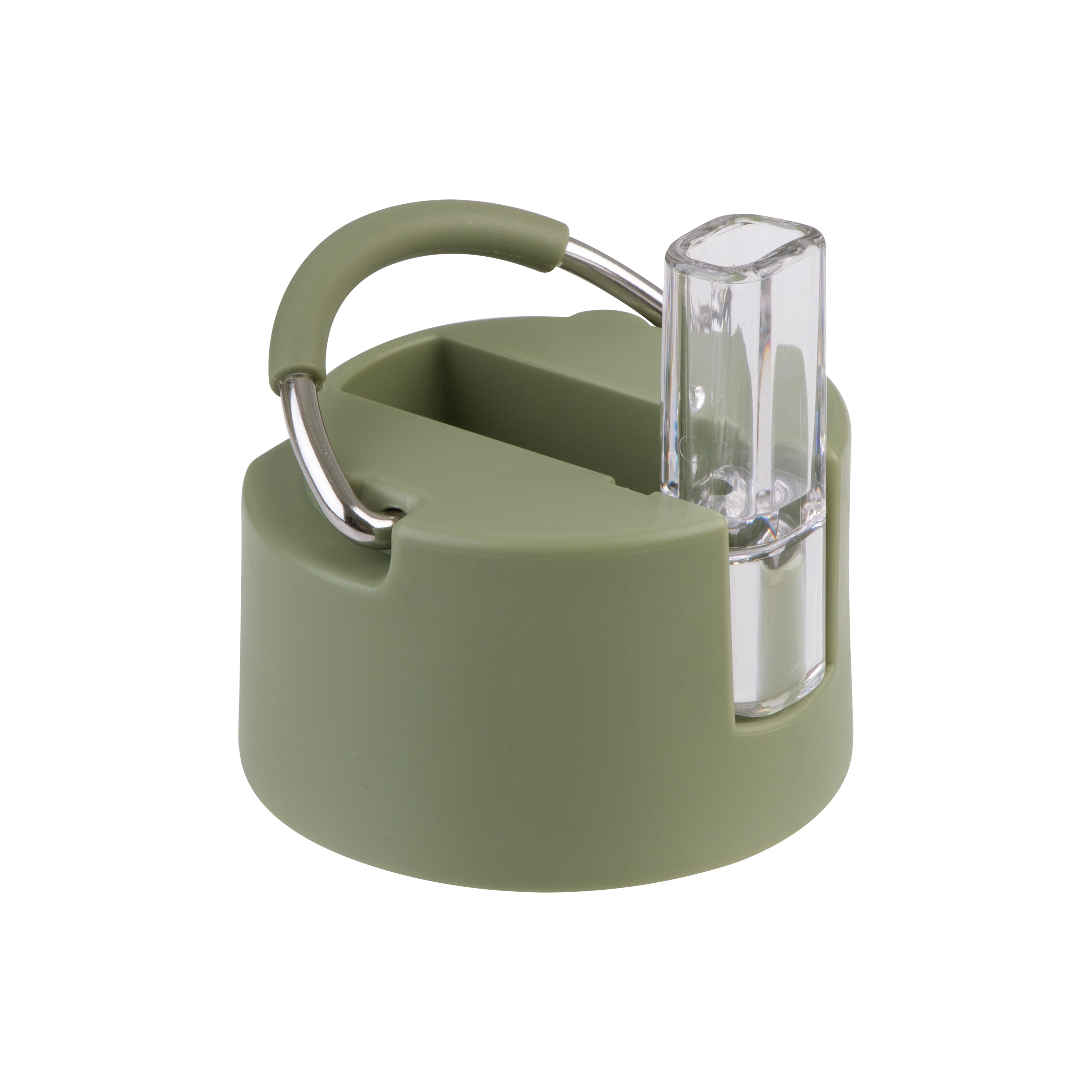 Oasis Moda Drink Bottle Sipper Lid  - Olive Green