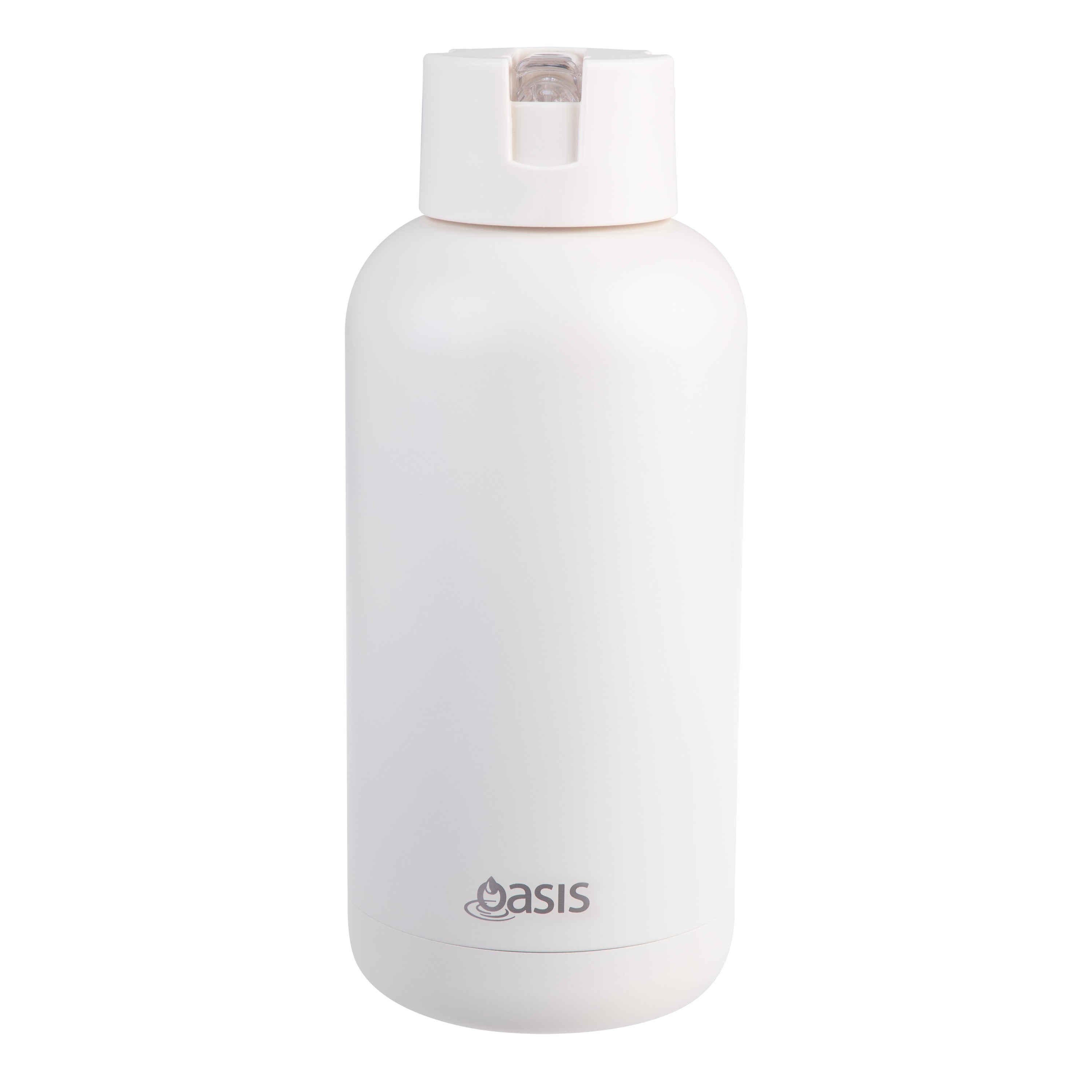 Oasis Ceramic Lined Stainless Steel Triple Wall Drink Bottle 1.5L - Alabaster