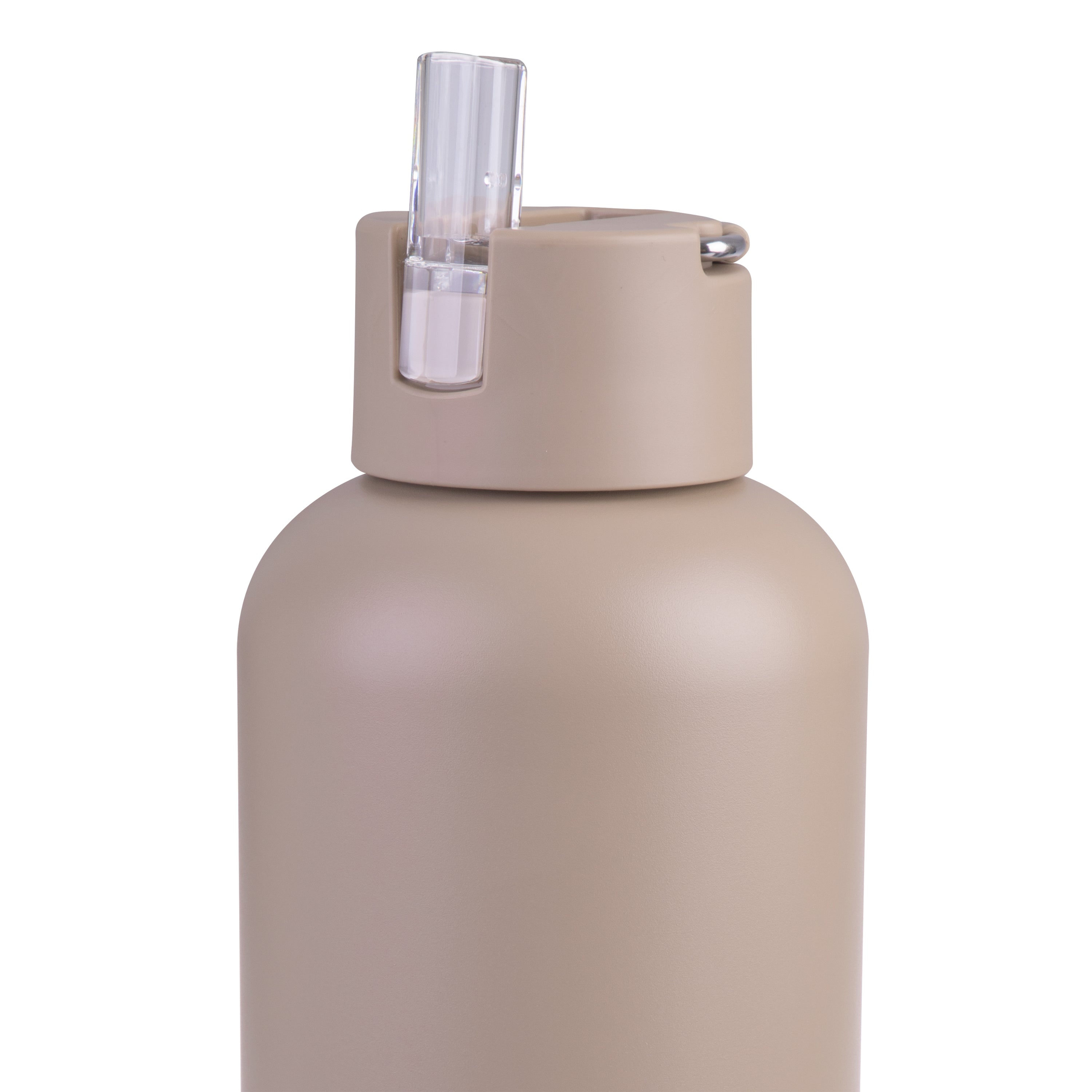 Oasis Ceramic Lined Stainless Steel Triple Wall Drink Bottle 1.5L - Latte