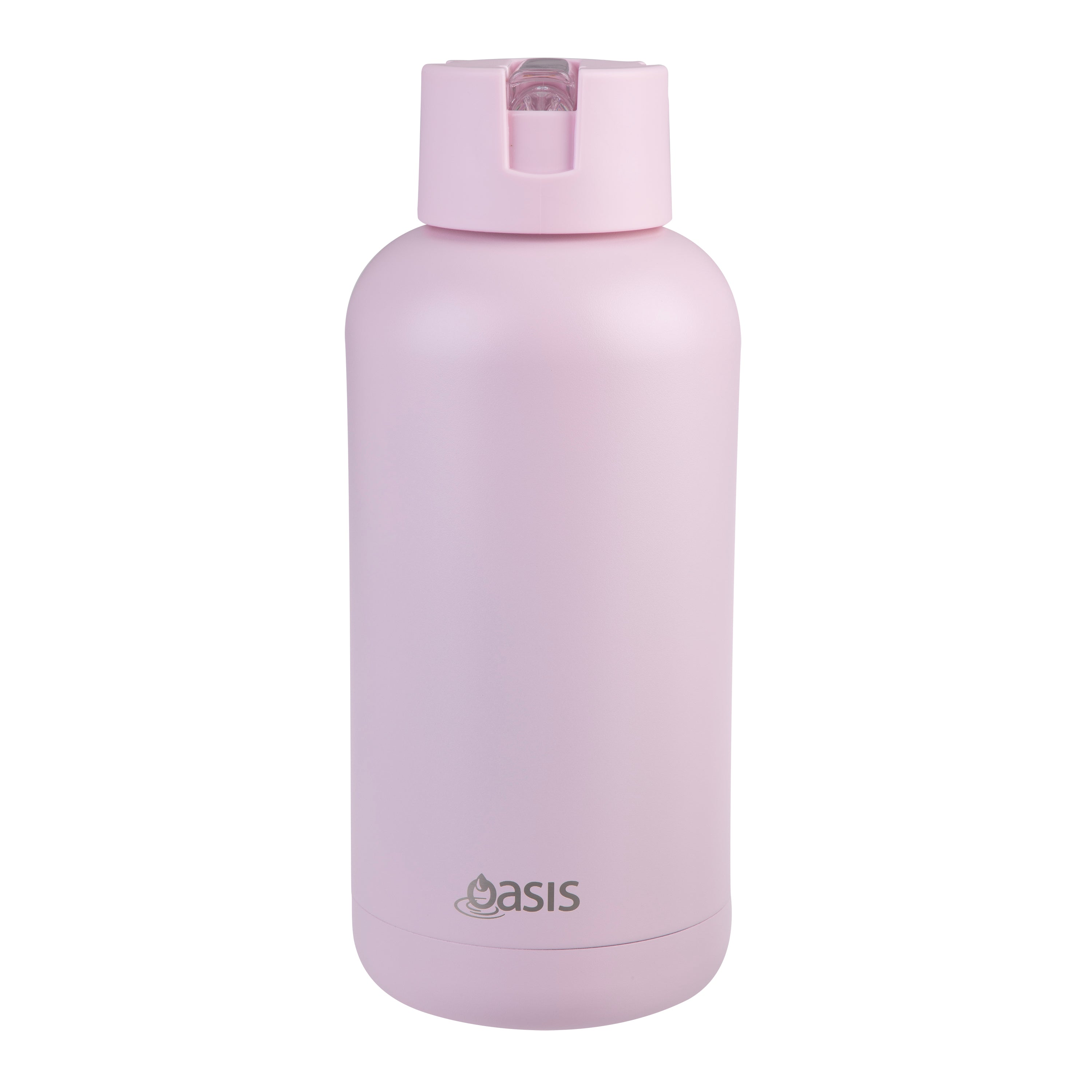 Oasis Ceramic Lined Stainless Steel Triple Wall Drink Bottle 1.5L - Pink Lemonade