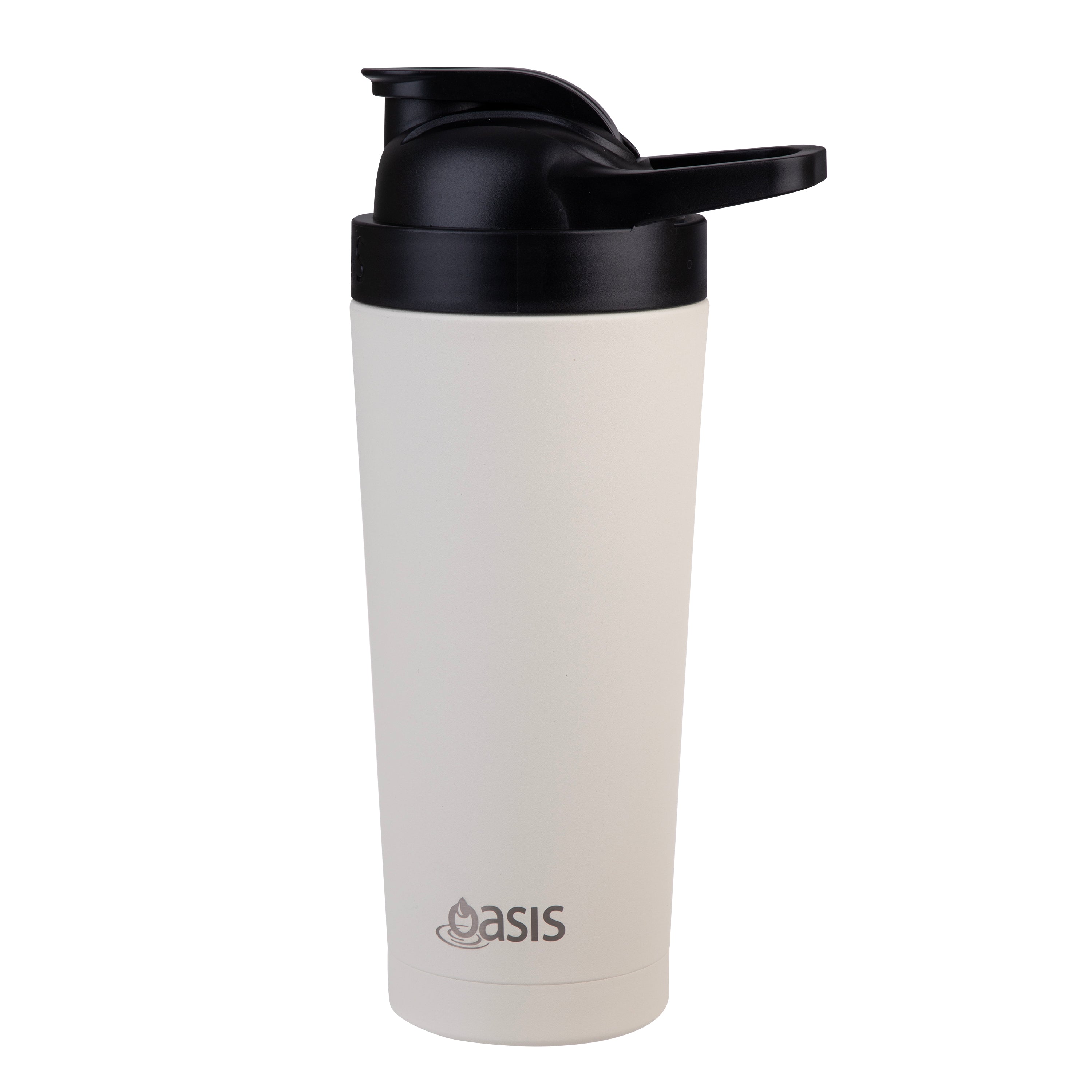 Oasis Stainless Steel Double Wall Protein Shaker 700ml - Alabaster