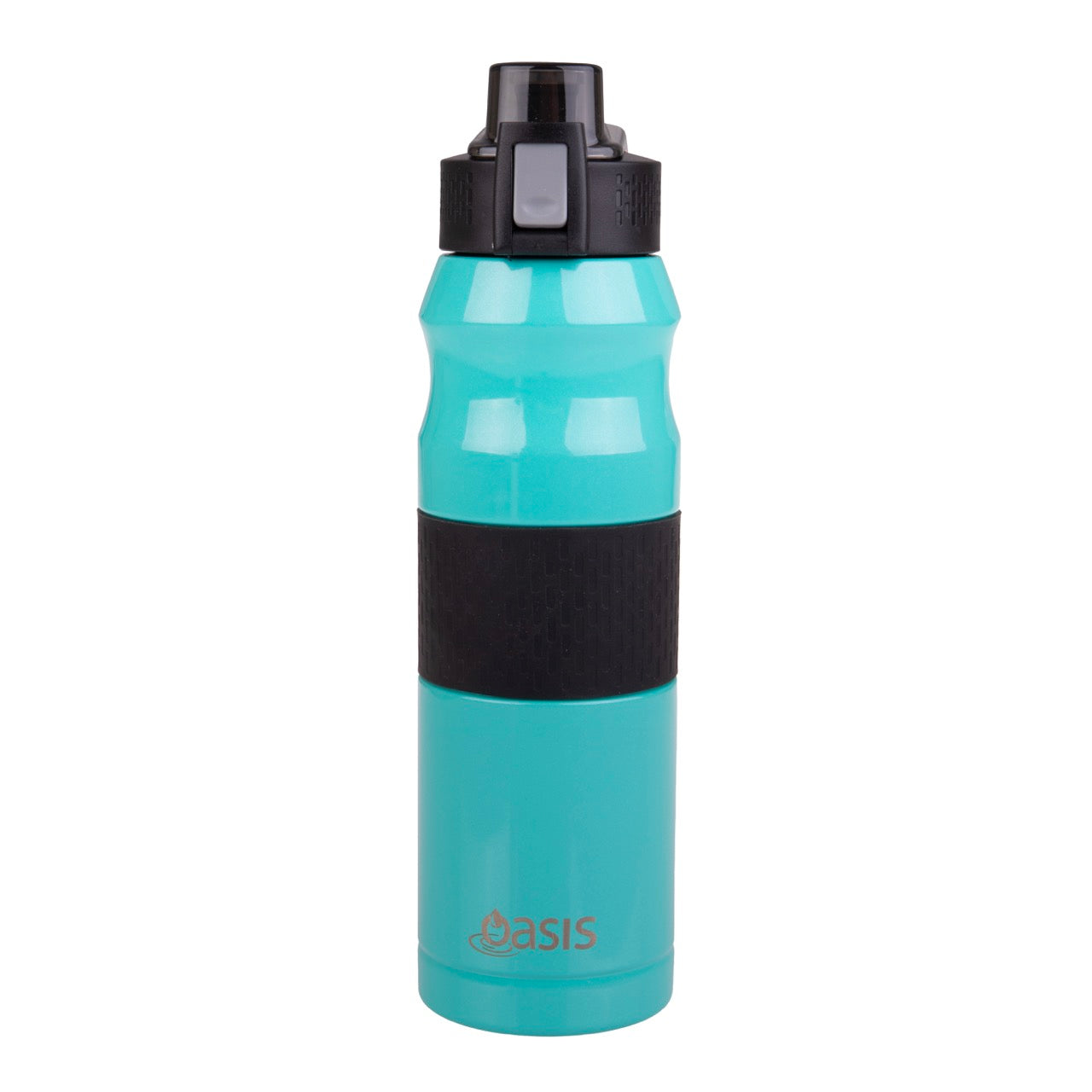 Oasis Stainless Steel Double Wall Flip-Top Sports Bottle 600ml - Spearmint