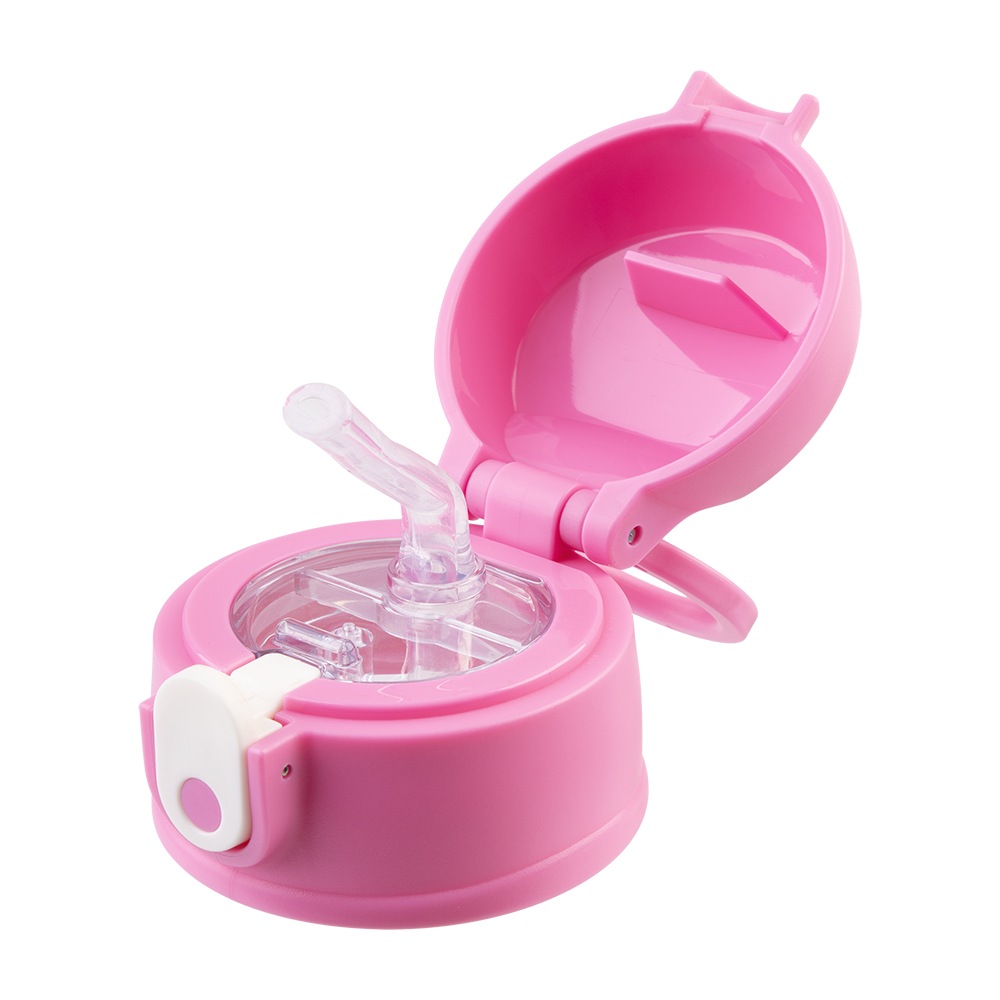 Oasis Lid Only For 8875-4 Stainless Steel Double Wall Insulated Kid's Drink Bottle W/ Sipper 550ml - Flower Power