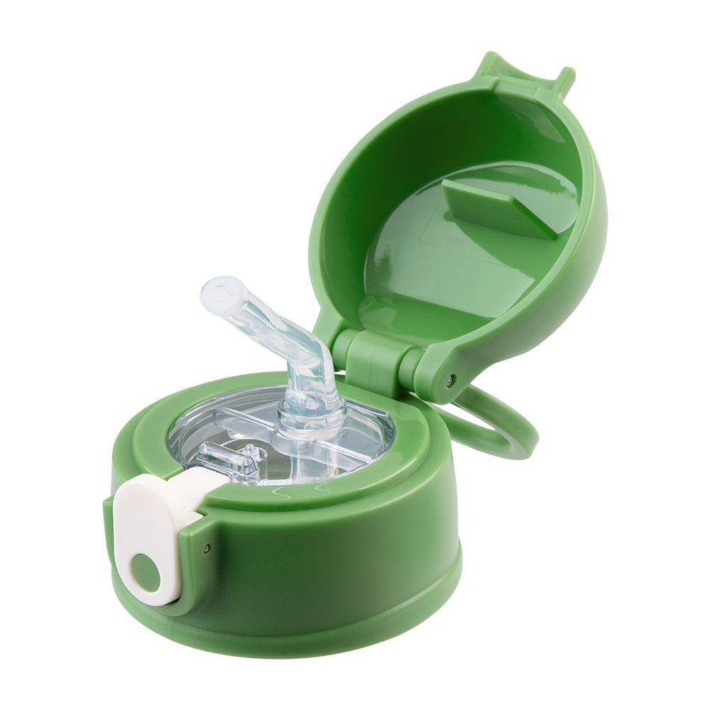 Oasis Lid Only For 8875-4 Stainless Steel Double Wall Insulated Kid's Drink Bottle W/ Sipper 550ml - Garbage Trucks