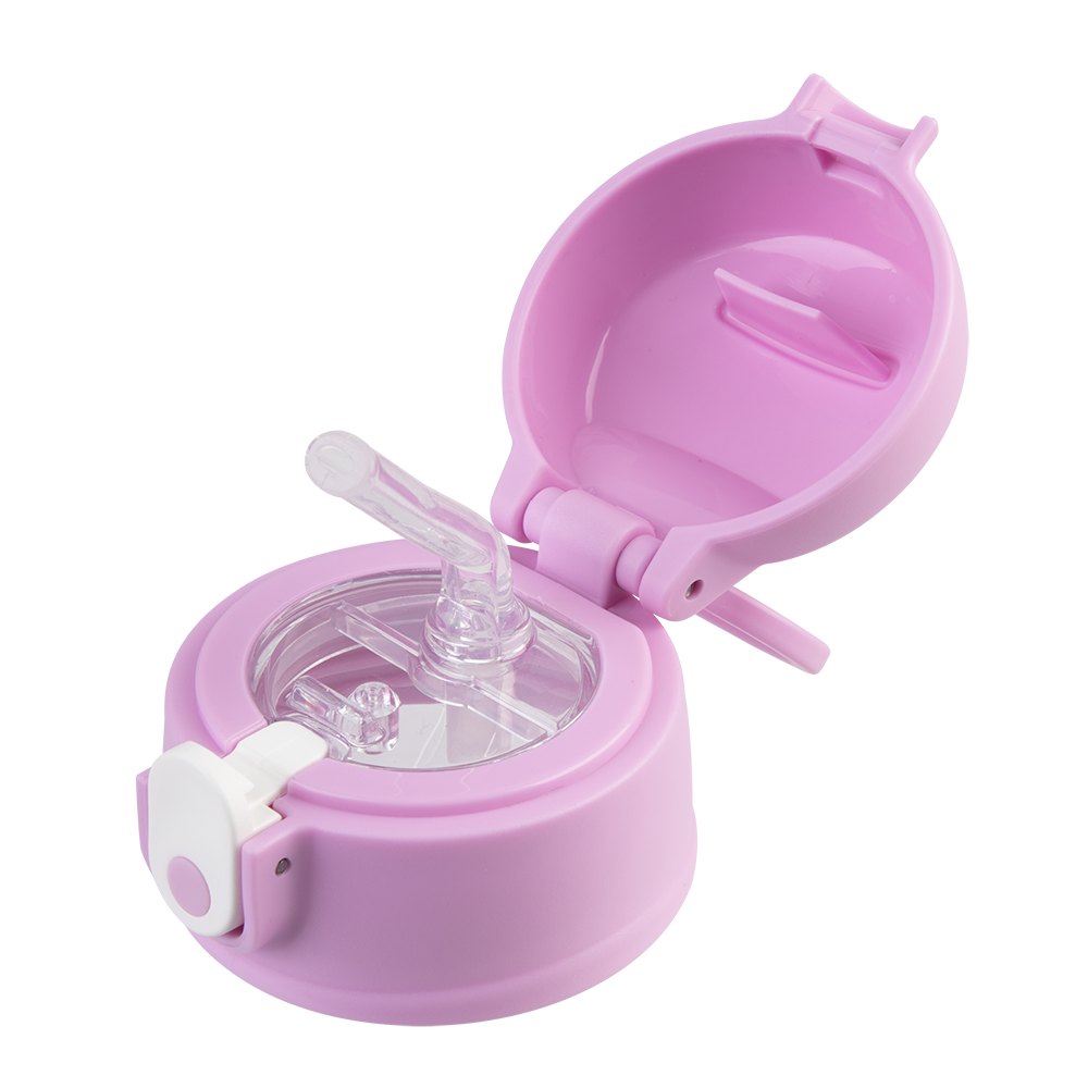 Oasis Lid Only For 8875-4 Stainless Steel Double Wall Insulated Kid's Drink Bottle W/ Sipper 550ml - Rainbow Sky