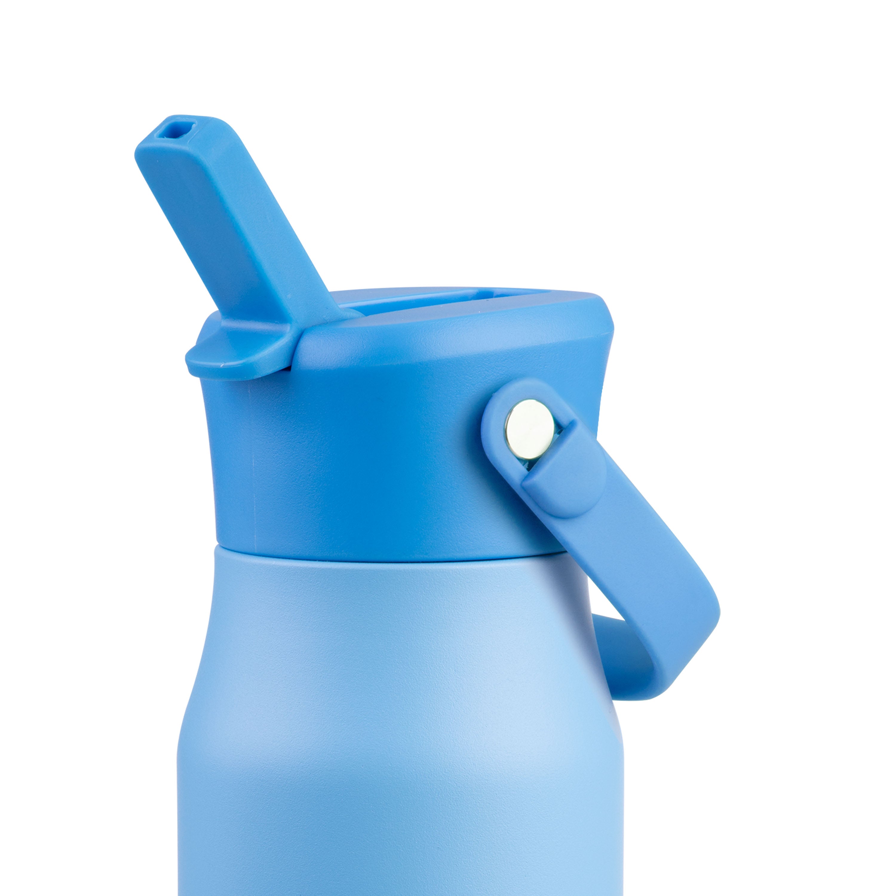 Oasis Stainless Steel Double Wall Drink Bottle with Sipper 400ml - Blue