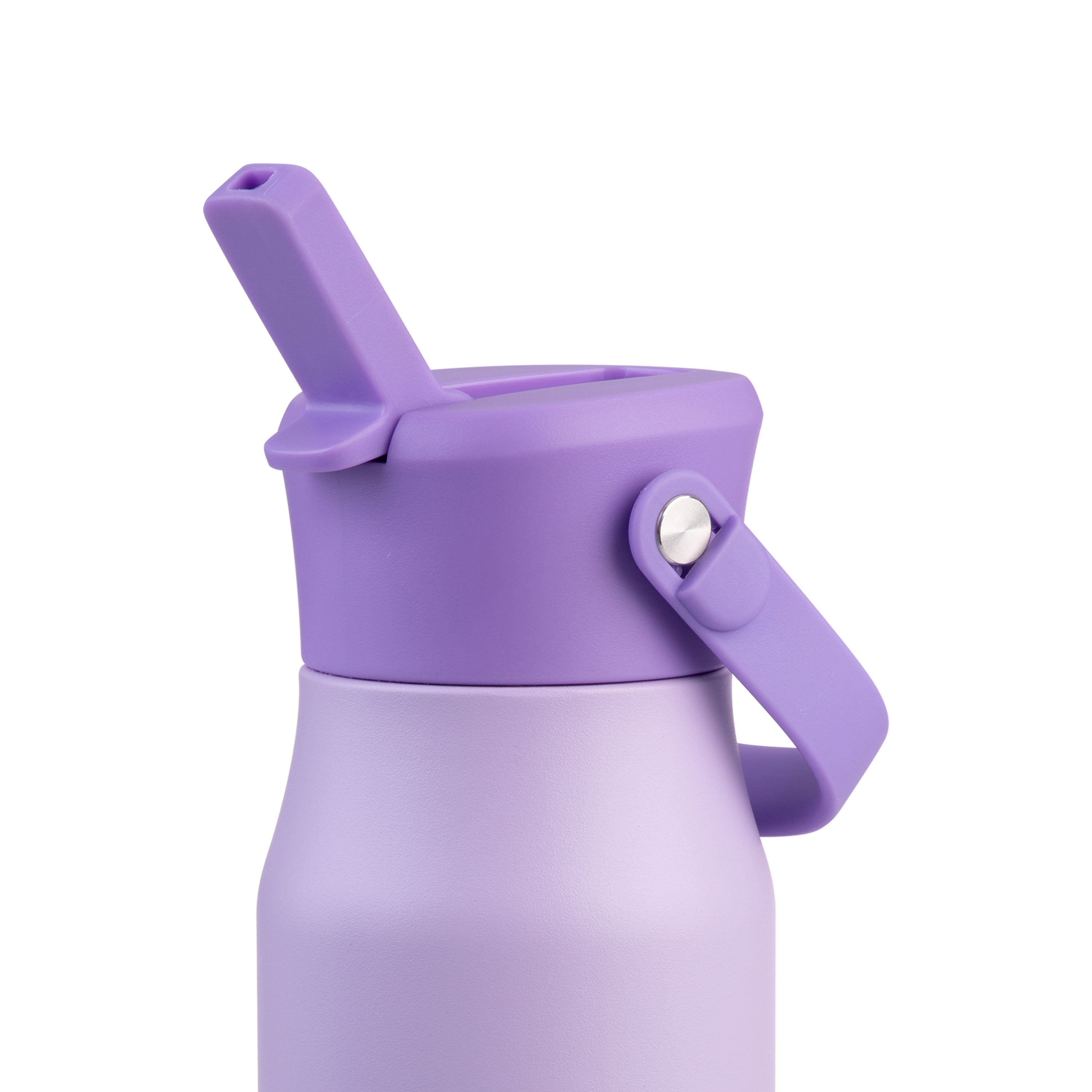 Oasis Stainless Steel Double Wall Drink Bottle with Sipper 400ml - Lilac