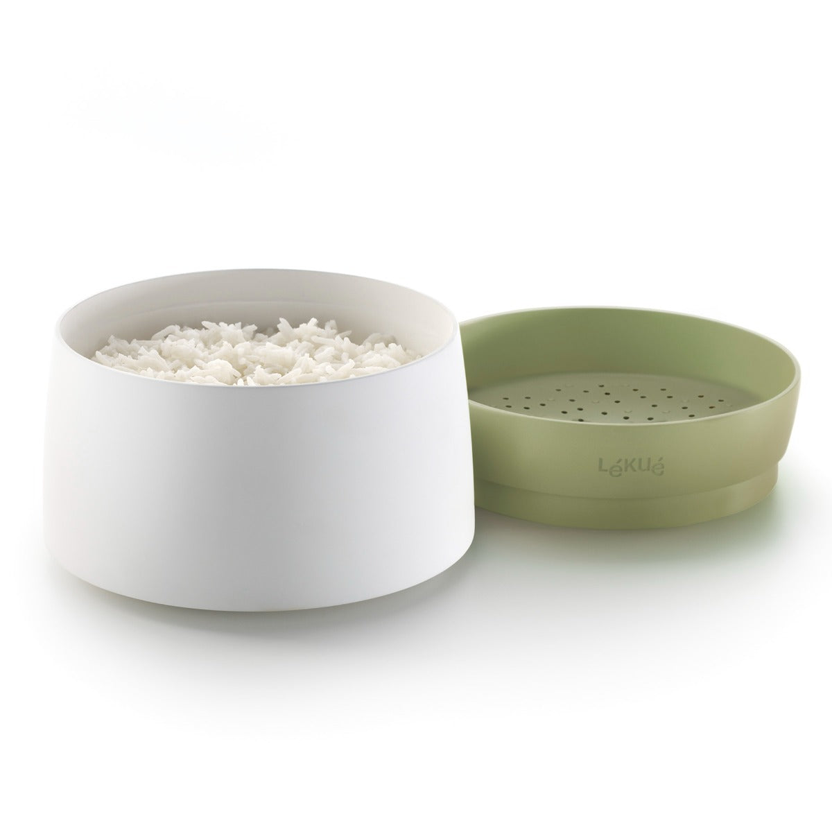 Lékué Quick Quinoa and Rice Cooker 1L Green