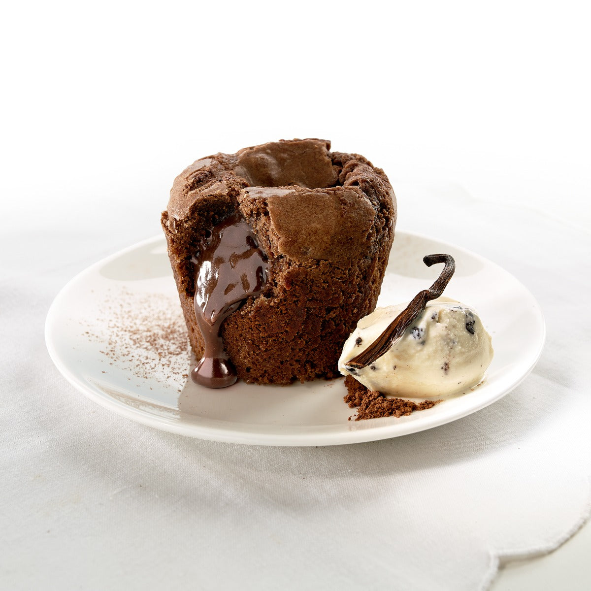 Lékué Molten Lava Cake Mould 150ml 6 Piece Set