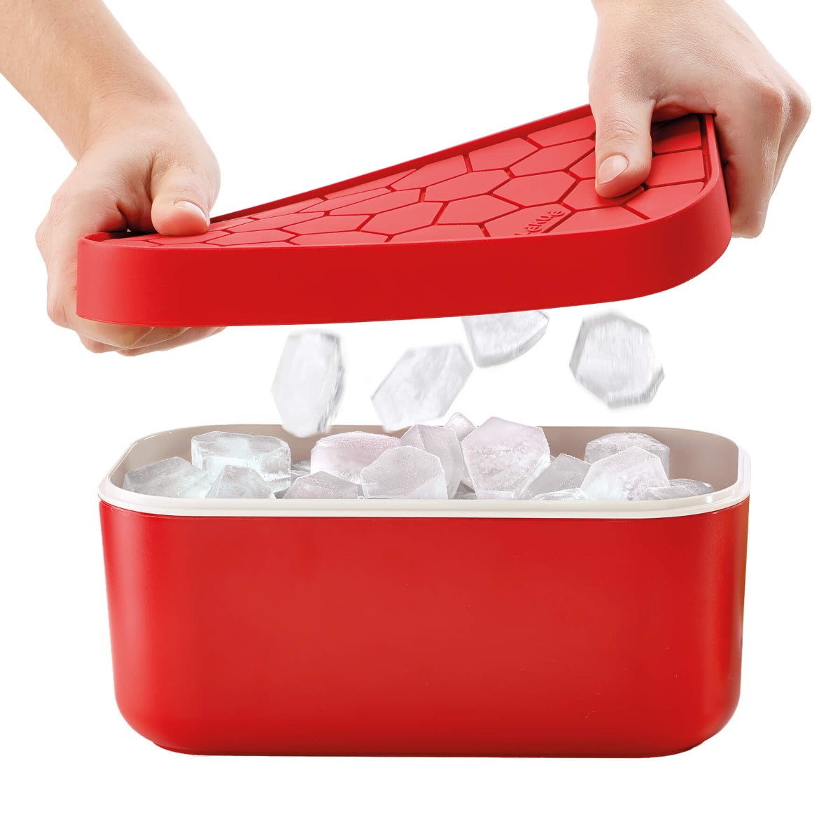 Lékué Ice Box Tray 1.8L Red
