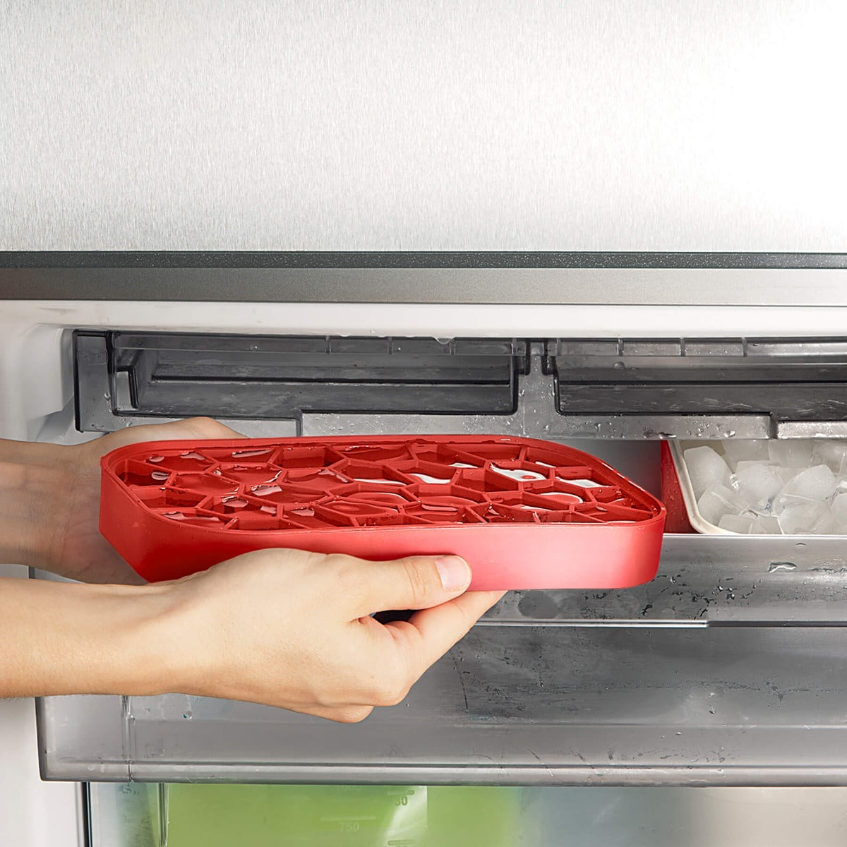 Lékué Ice Box Tray 1.8L Red