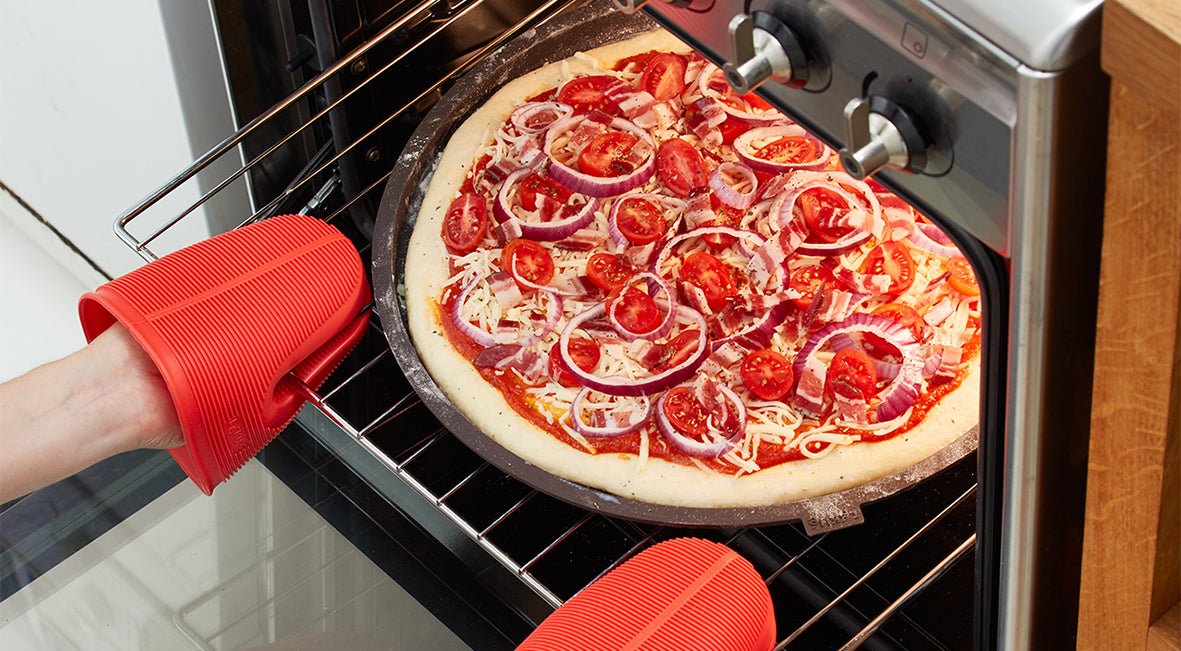 Lékué Round Pizza Mat 36cm/14in Brown