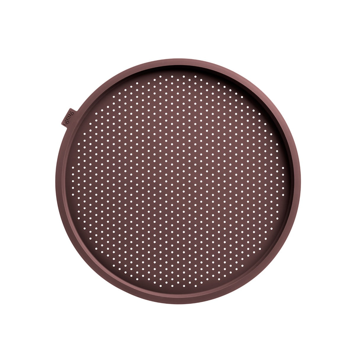 Lékué Round Pizza Mat 36cm/14in Brown