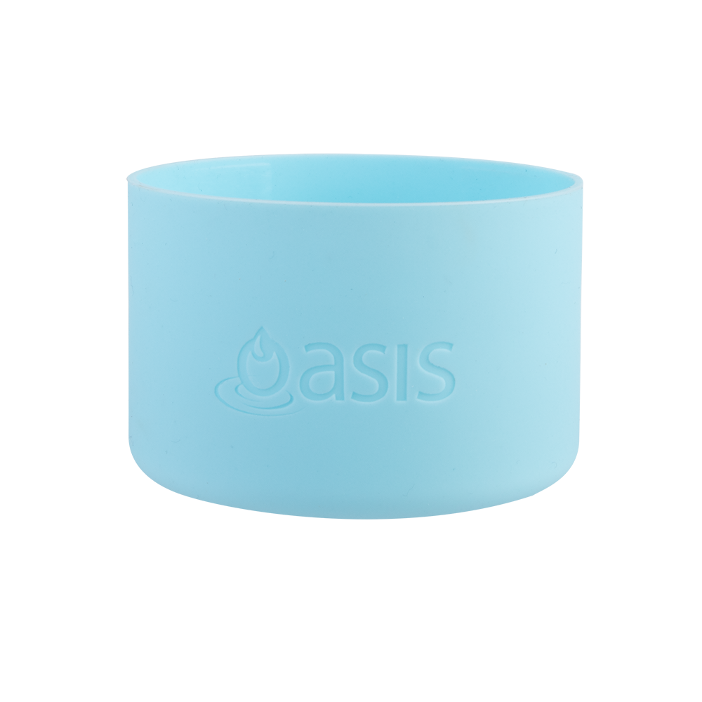Oasis Silicone Bumper To Fit Challenger Bottle 550ml - Island Blue