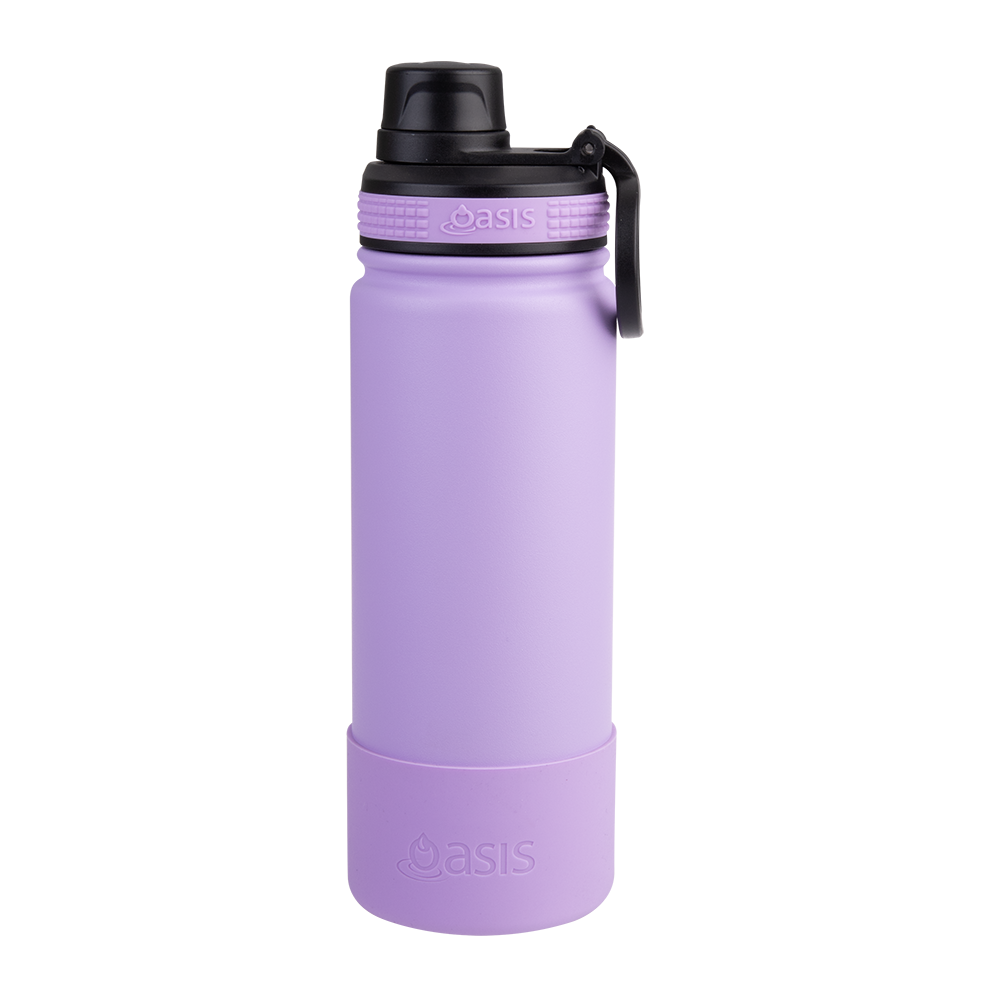 Oasis Silicone Bumper To Fit Challenger Bottle 550ml - Lavender