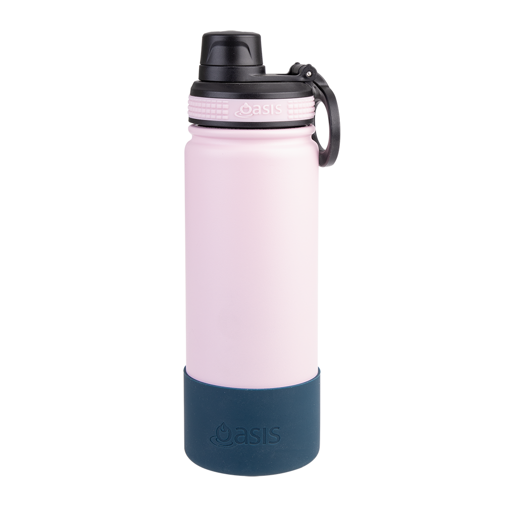 Oasis Silicone Bumper To Fit Challenger Bottle 550ml - Navy