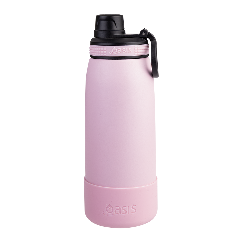Oasis Silicone Bumper To Fit Sports Bottle 780ml - Carnation