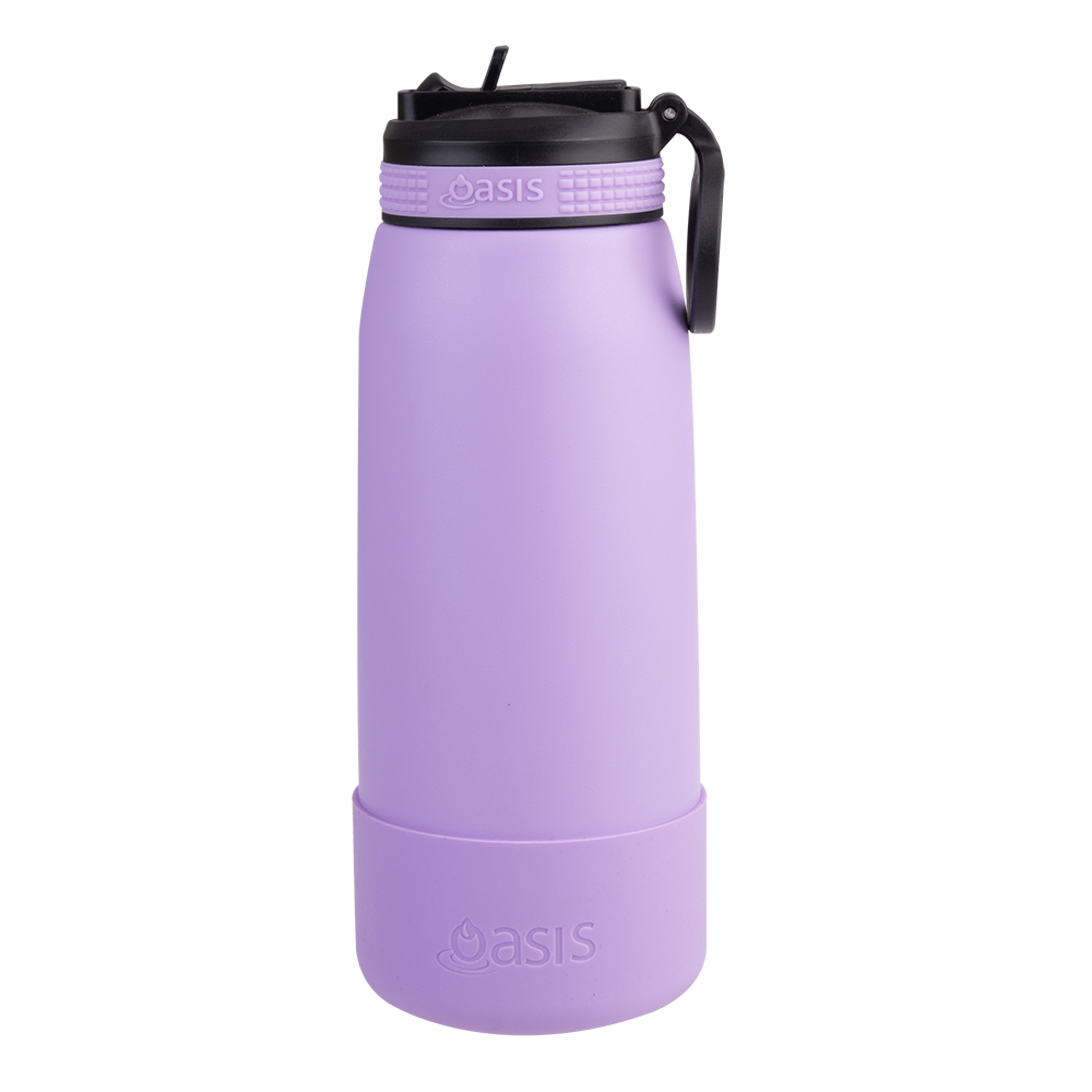 Oasis Silicone Bumper To Fit Sports Bottle 780ml - Lavender