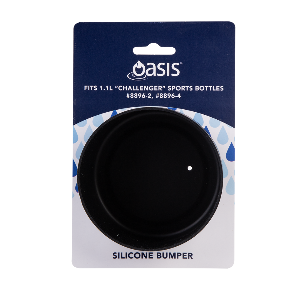 Oasis Silicone Bumper To Fit Challenger Bottle 1.1L - Black