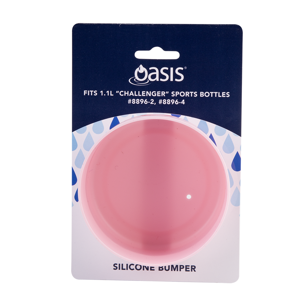Oasis Silicone Bumper To Fit Challenger Bottle 1.1L - Carnation