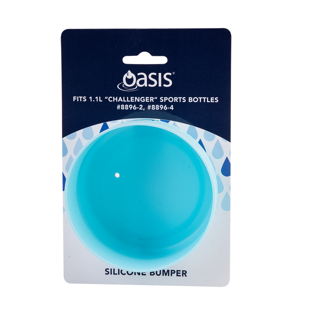 Oasis Silicone Bumper To Fit Challenger Bottle 1.1L - Island Blue