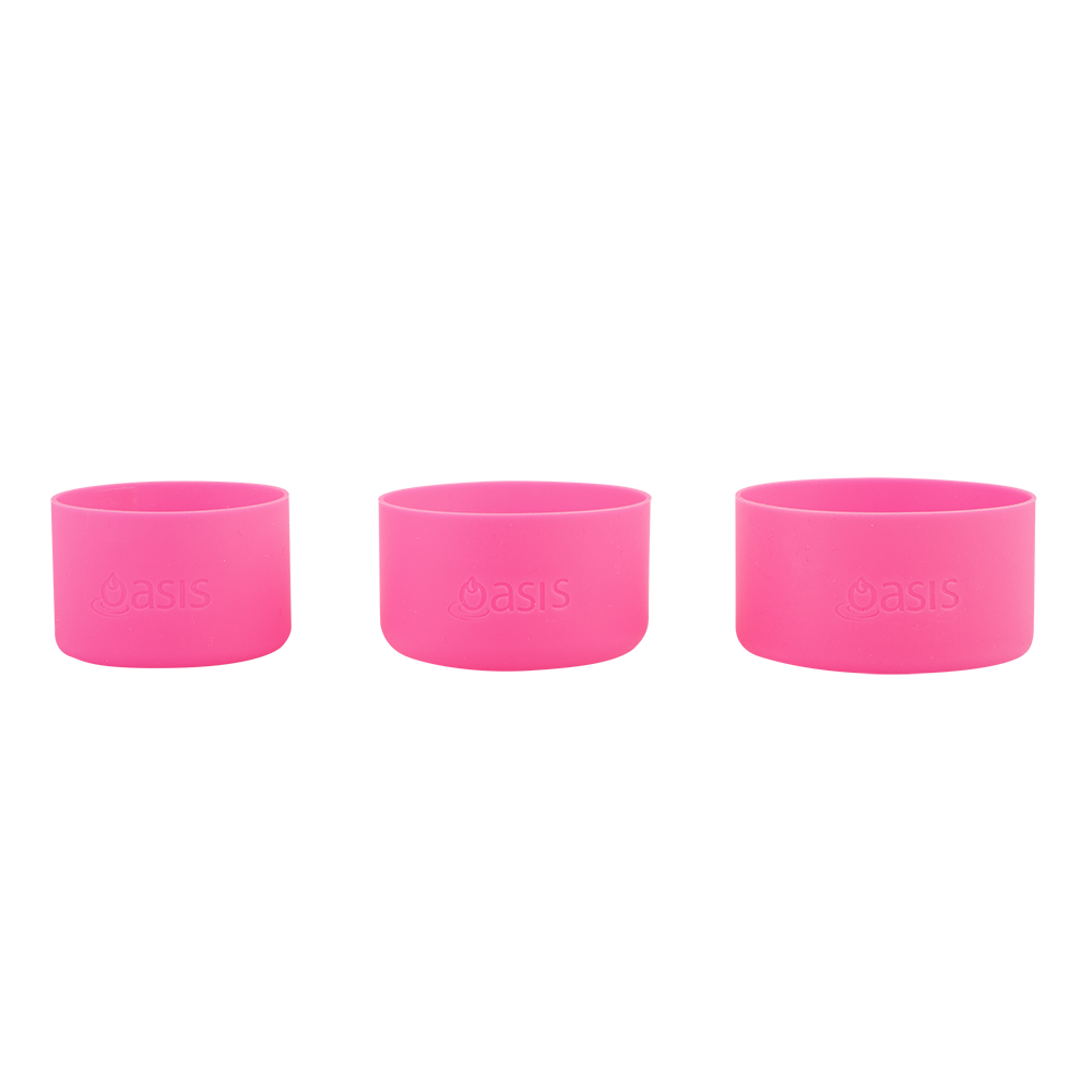 Oasis Silicone Bumper To Fit Challenger Bottle 1.1L - Neon Pink