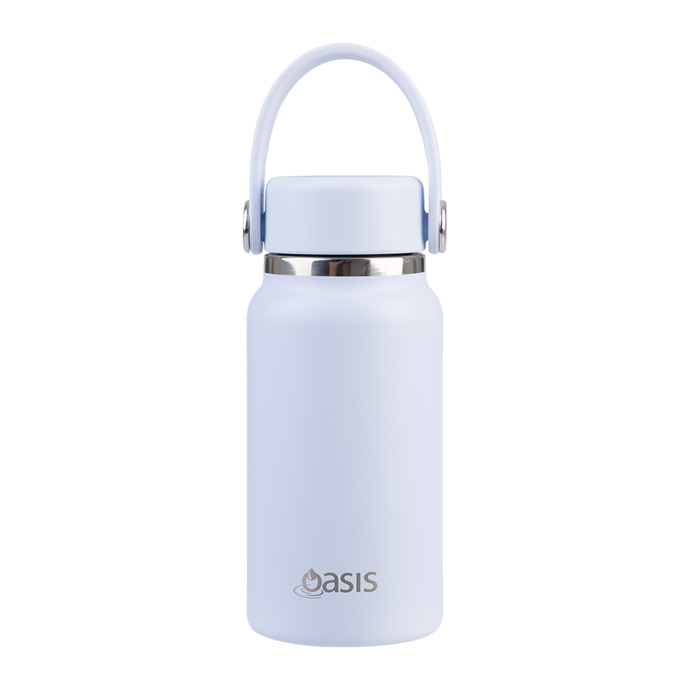 Oasis Mini Stainless Steel Insulated Bottle 200ml - Periwinkle